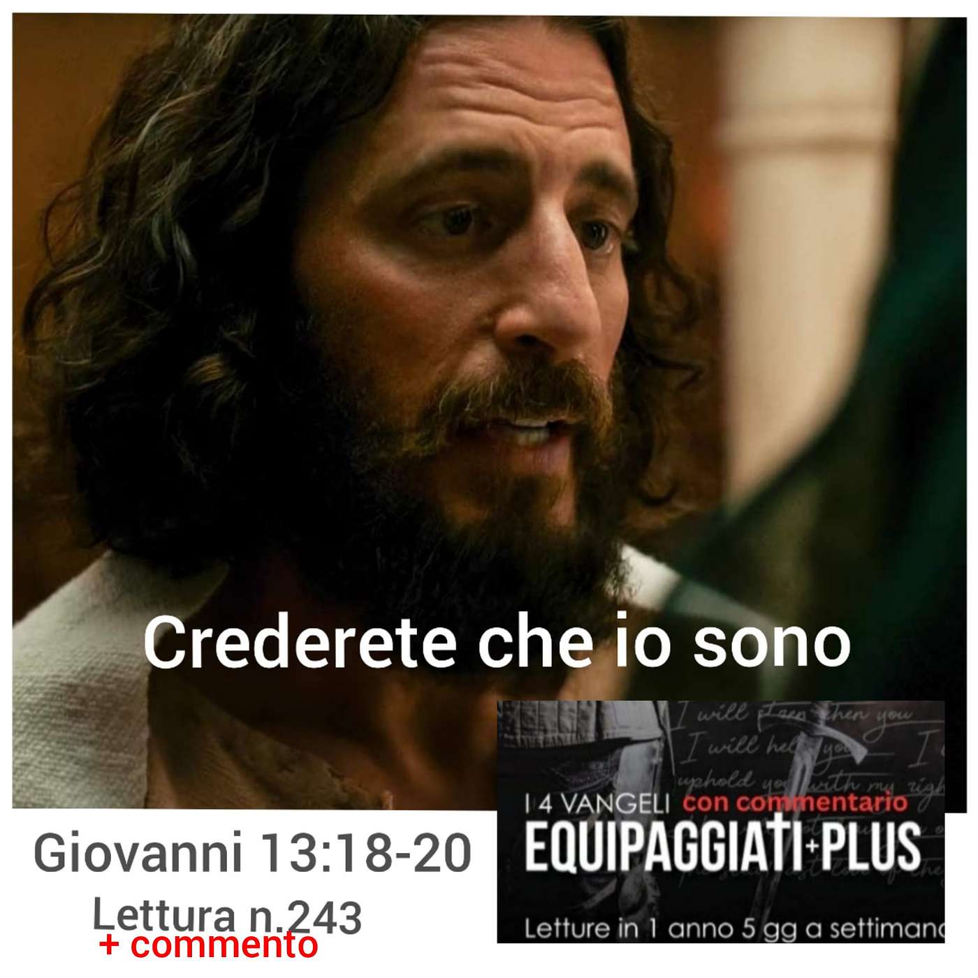 “Crederete che Io sono” - Giovanni 13:18-20 - #243 “Crederete che Io sono” - Giovanni 13:18-20 - #243
