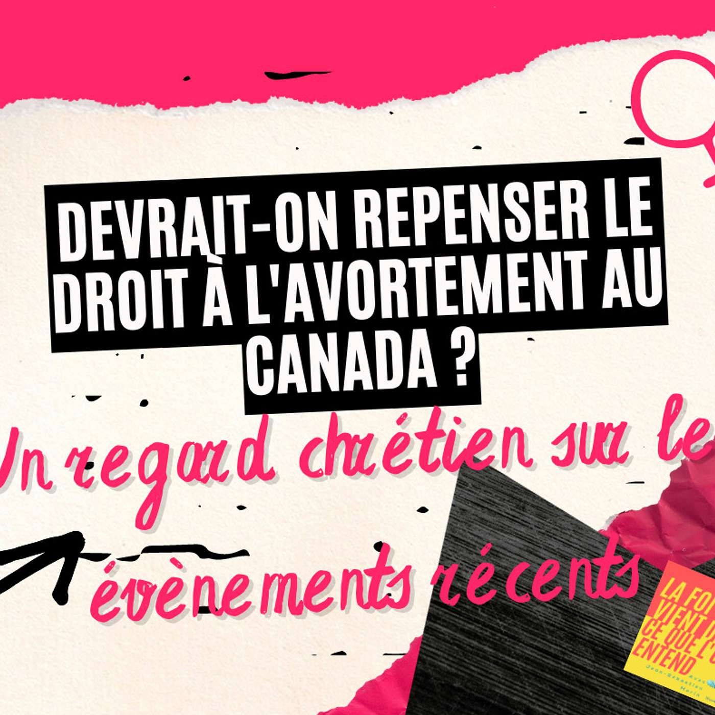 La foi vient de ce que l\'on entend