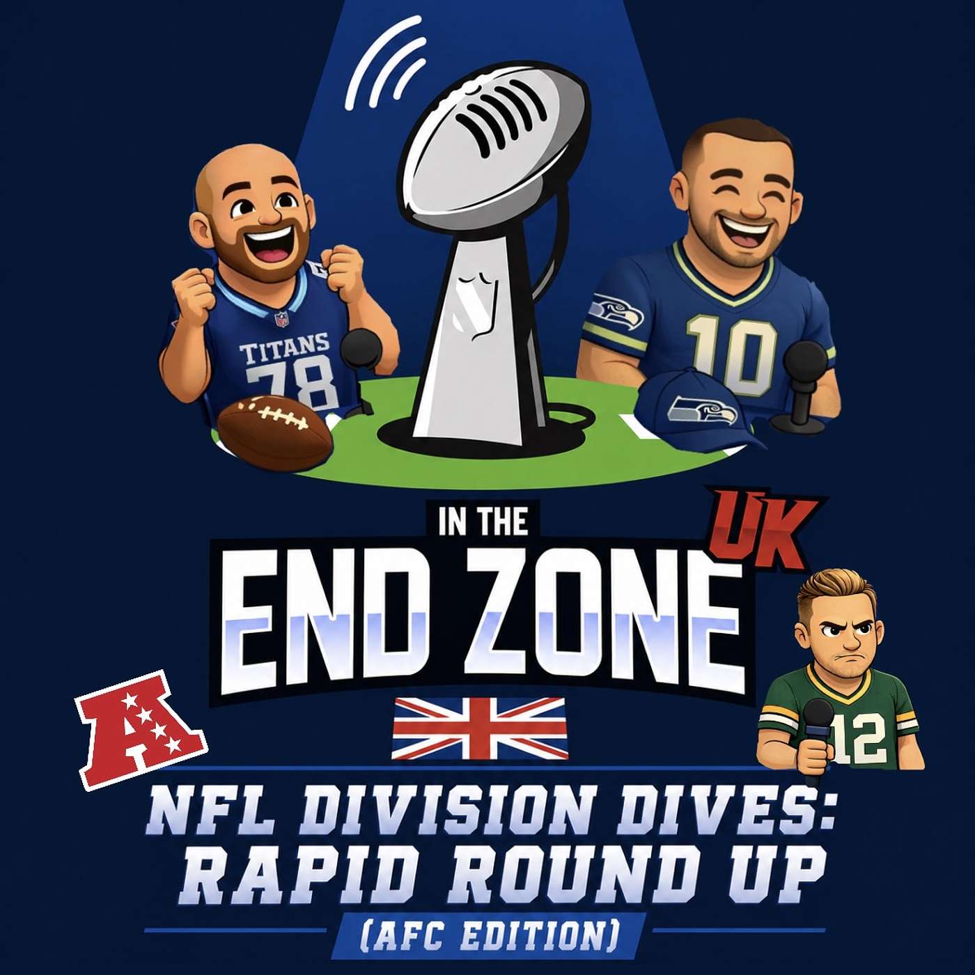 In the End Zone UK - Division Dives: Rapid Round Up (AFC Edition) episode artwork