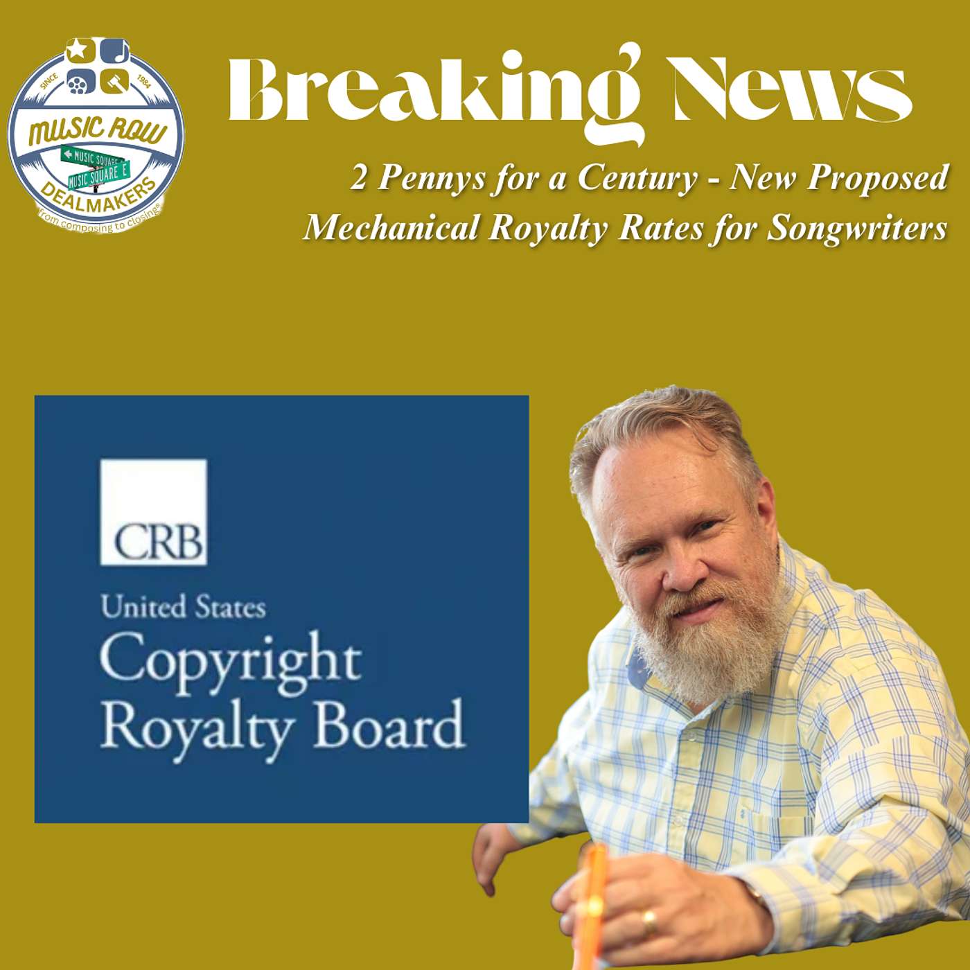 Two Pennies for a Century - New Proposed Mechanical Royalties for Songwriters episode artwork