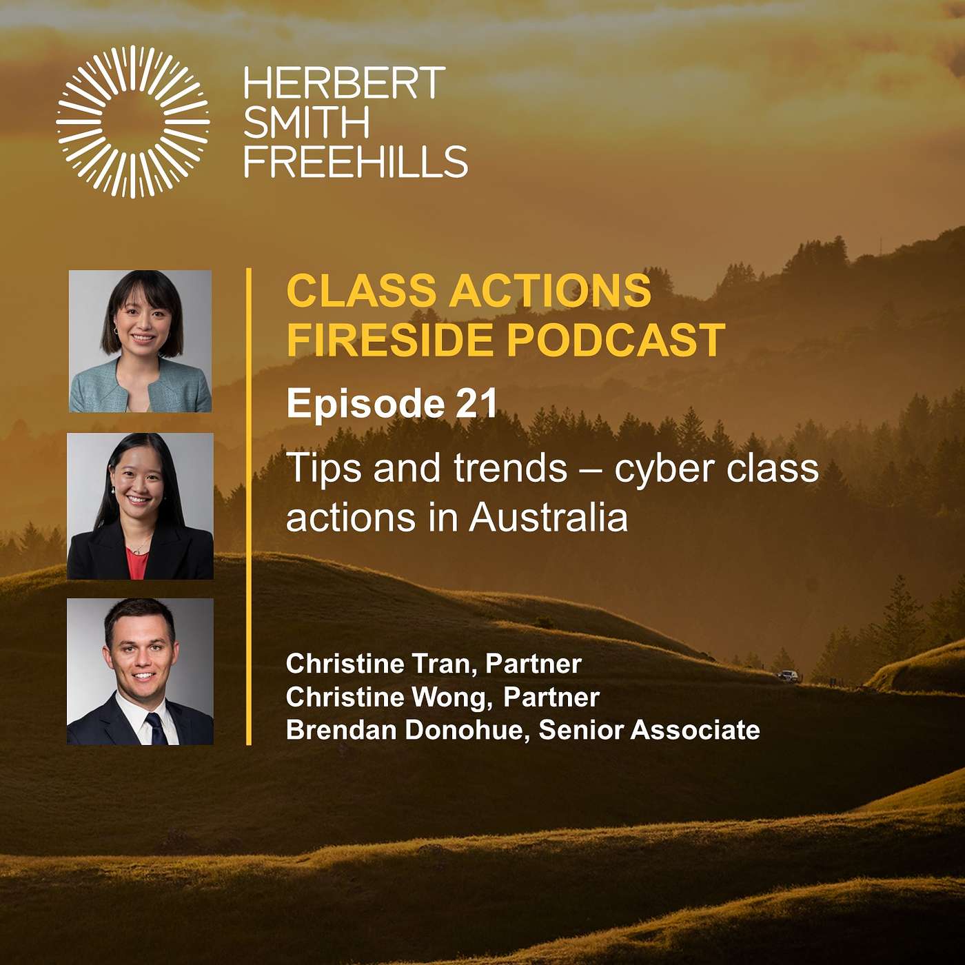 Class Actions Fireside EP21: Tips and trends – cyber class actions in Australia episode artwork