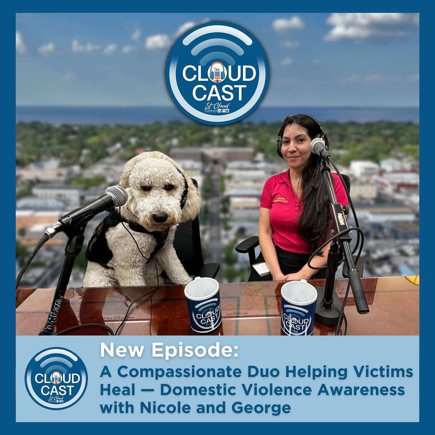A Compassionate Duo Helping Victims Heal — Domestic Violence Awareness with Nicole and George episode artwork
