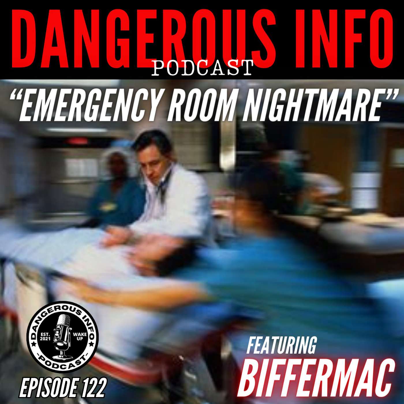 122 "Emergency Room Nightmare" ft. Biffermac, Apple's NameDrop privacy, real life medical emergency story, Open Door Outreach Center