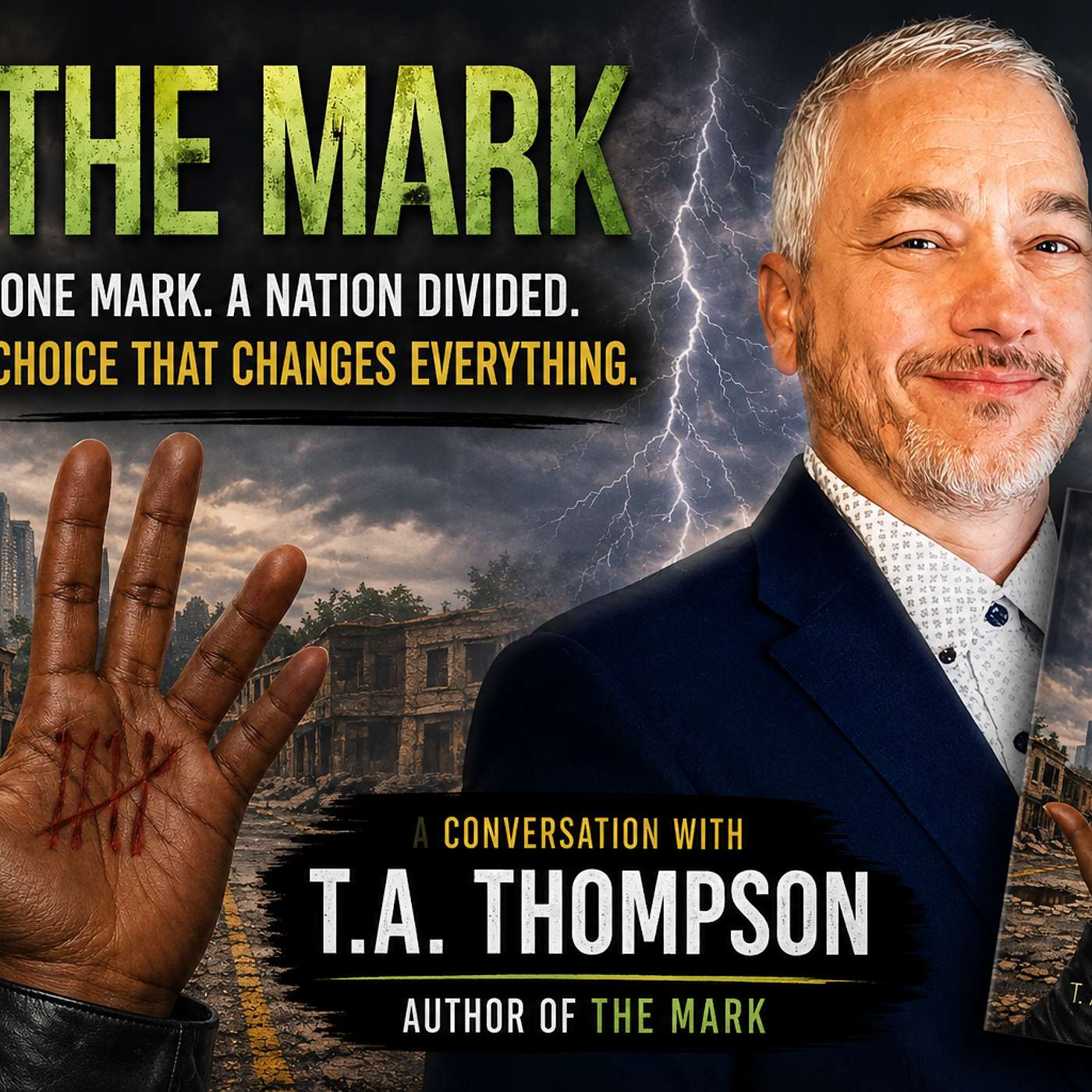 The Dystopian Thriller That's More Terrifying Than Zombies|The Mark|TA Thompson