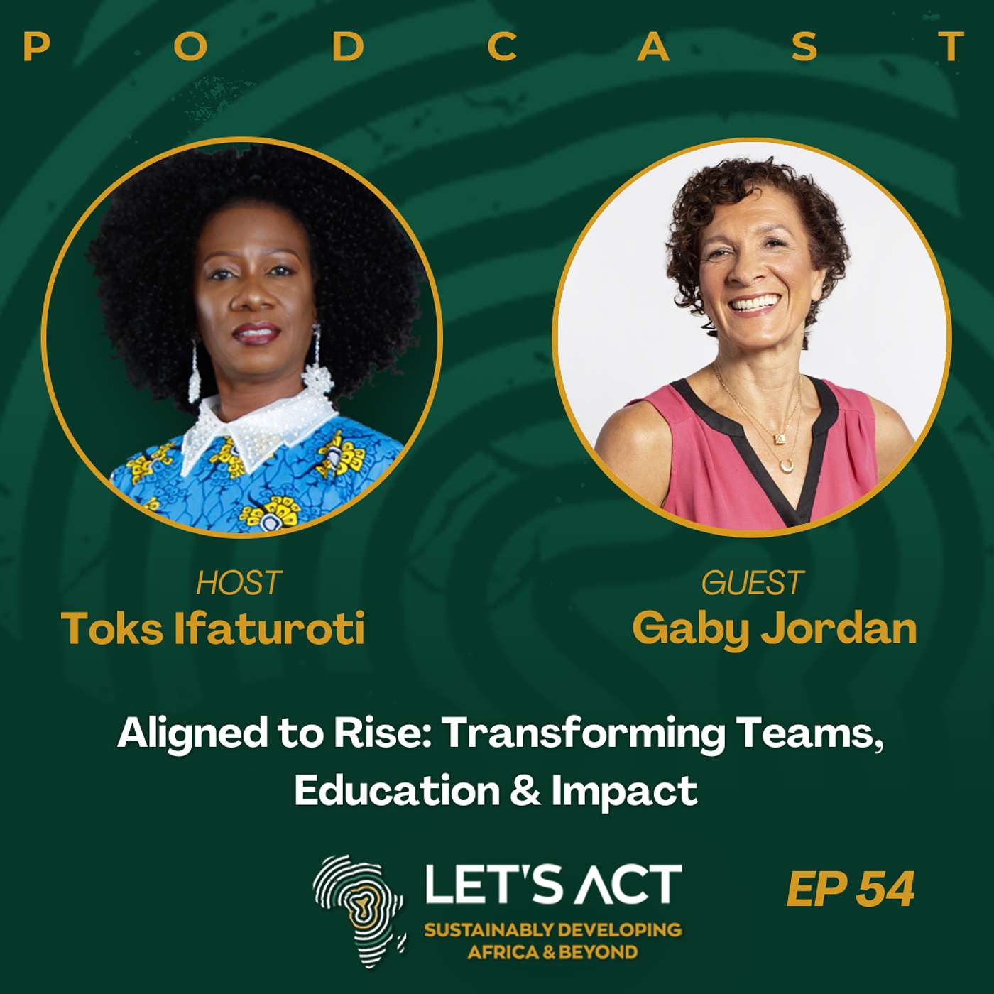 EP 54. Aligned to Rise: Transforming Teams, Education & Impact EP 54. Aligned to Rise: Transforming Teams, Education & Impact