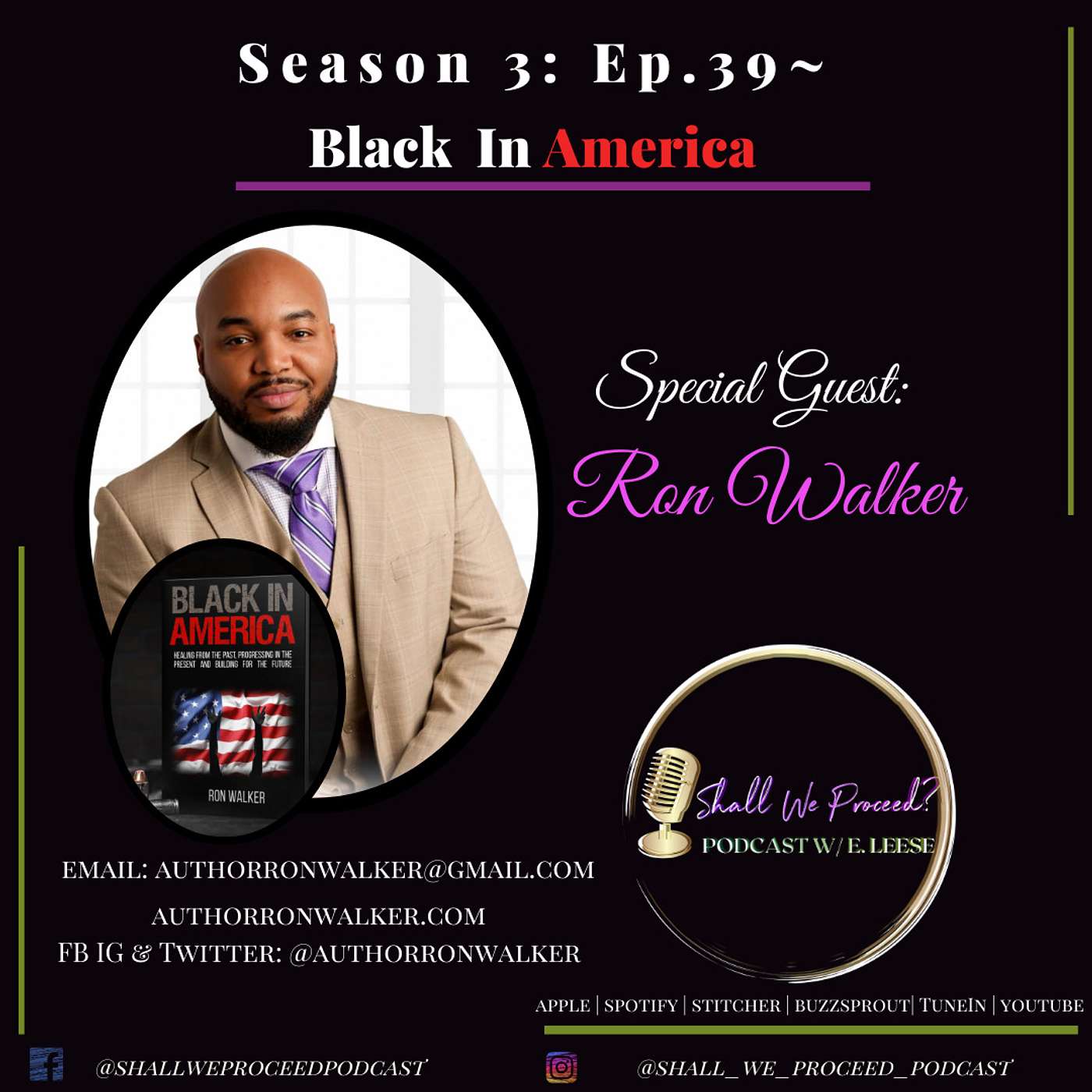 Shall We Proceed? Podcast w/E. Leese
