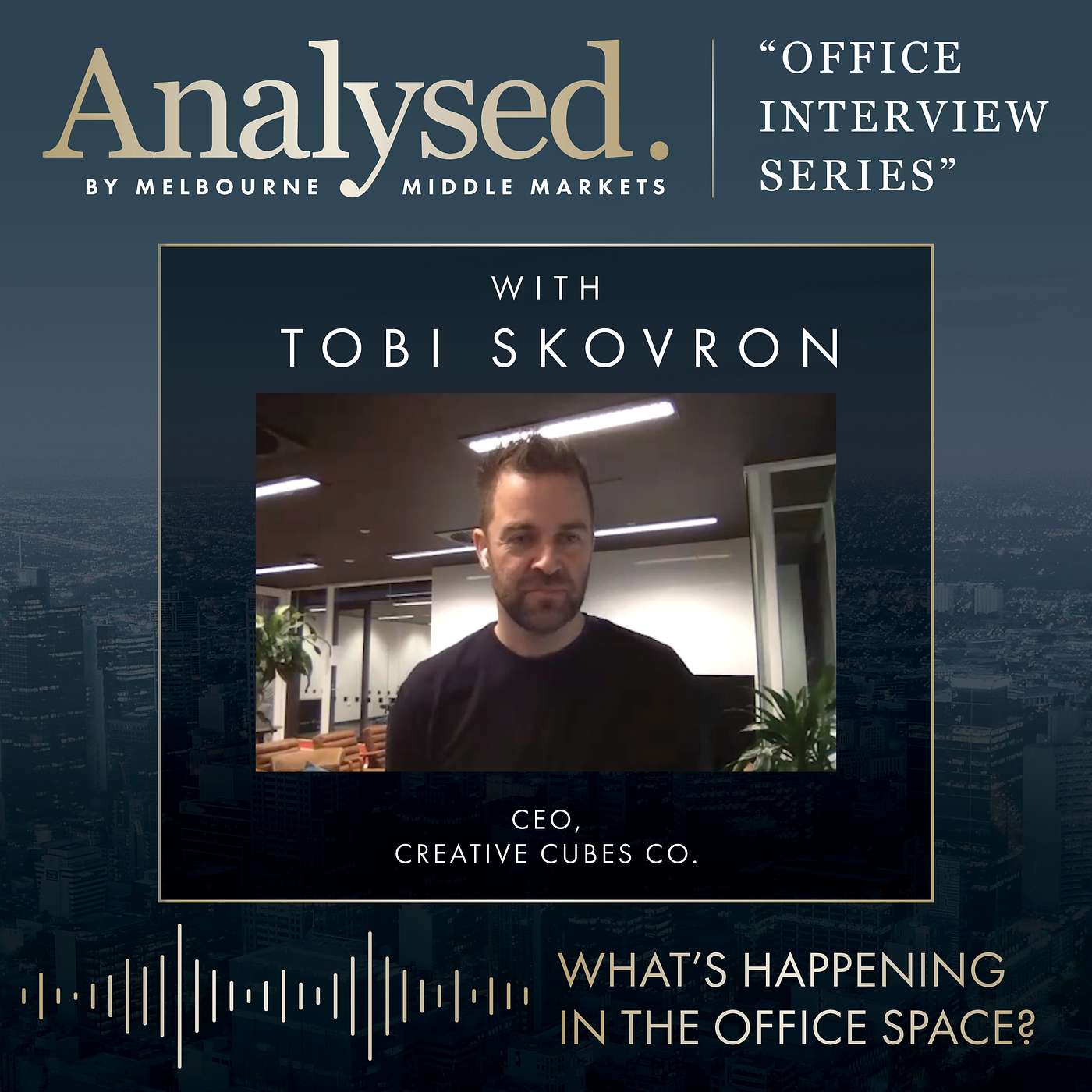 Tobi Skovron - CEO of Creative Cubes.Co Tobi Skovron - CEO of Creative Cubes.Co