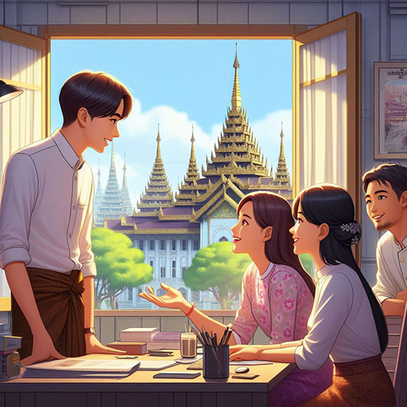 Learn Burmese from Natural Talk