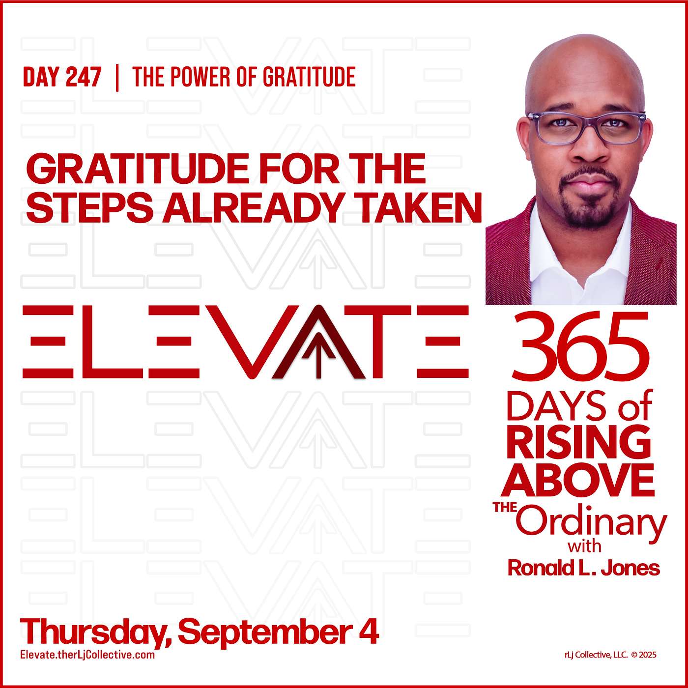 Day 247: Gratitude for the Steps Already Taken