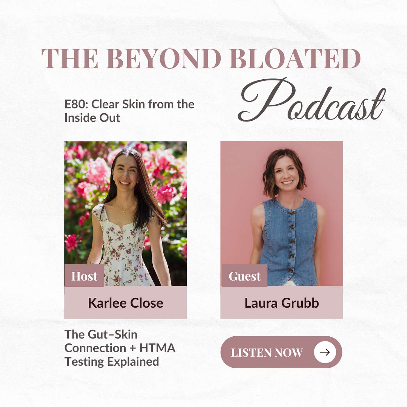 E80: Clear Skin from the Inside Out: The Gut–Skin Connection + HTMA Testing Explained