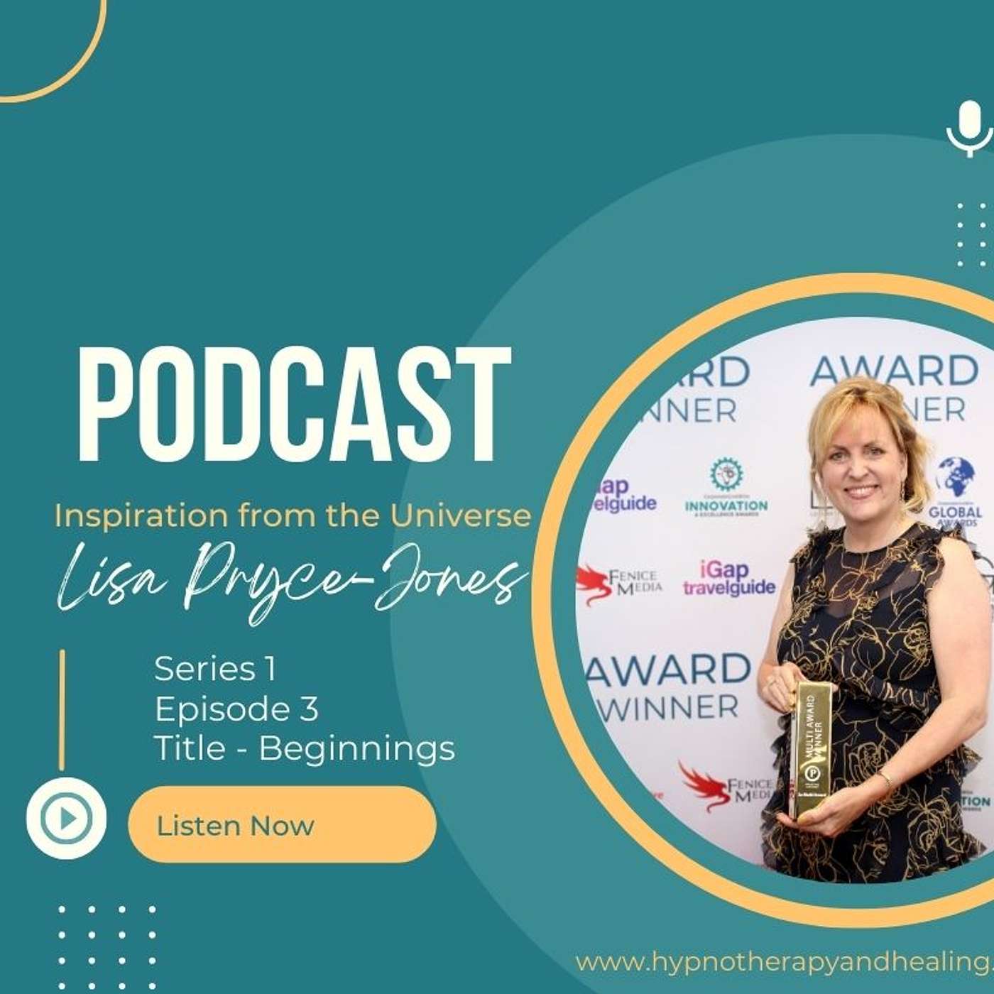 Inspiration from the Universe Podcast with Lisa Pryce-Jones