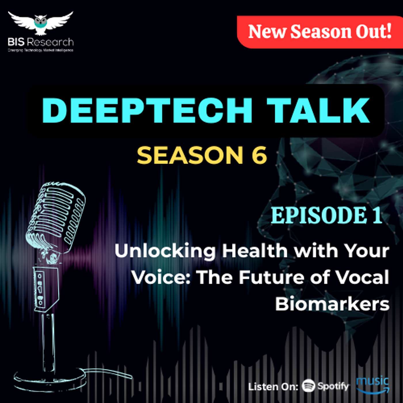 Season 6 I Episode 1I Unlocking Health with Your Voice: The Future of Vocal Biomarkers episode artwork