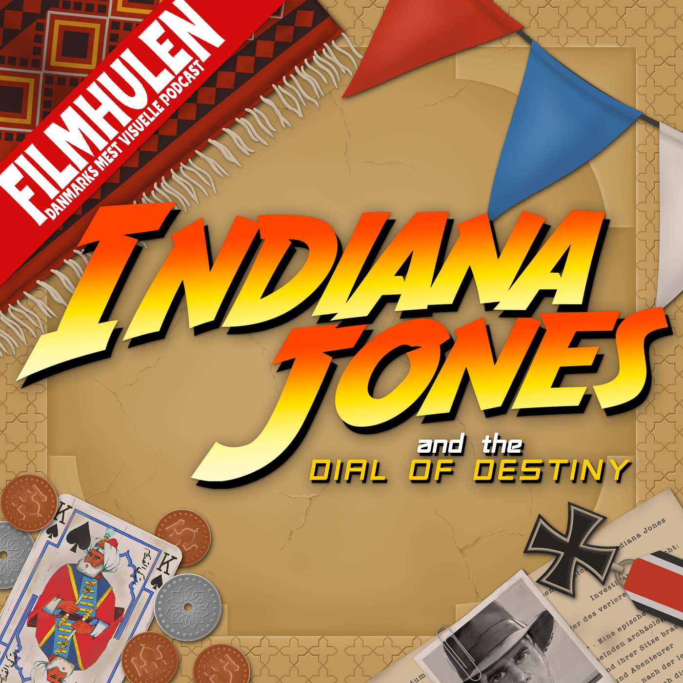 199 - Indiana Jones and the Dial of Destiny (LIVE-PODCAST hos NORDISK FILM BIOGRAFER)