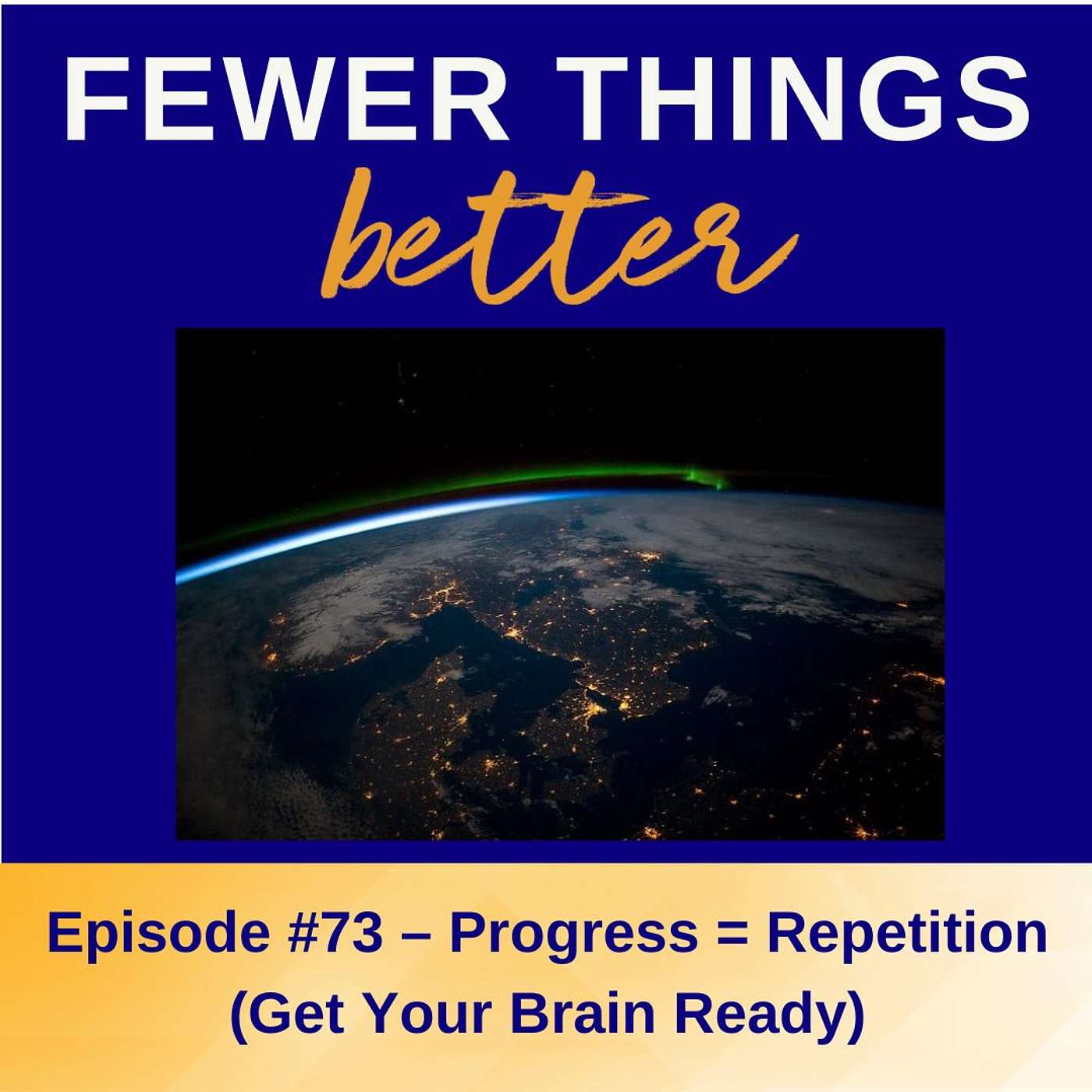 Fewer Things Better
