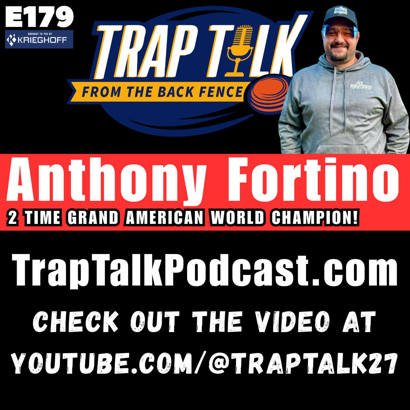 Tony Fortino: Grand Champion Mindset, Working Man Grit & Breaking Targets Under Pressure | Trap Talk Ep. 179