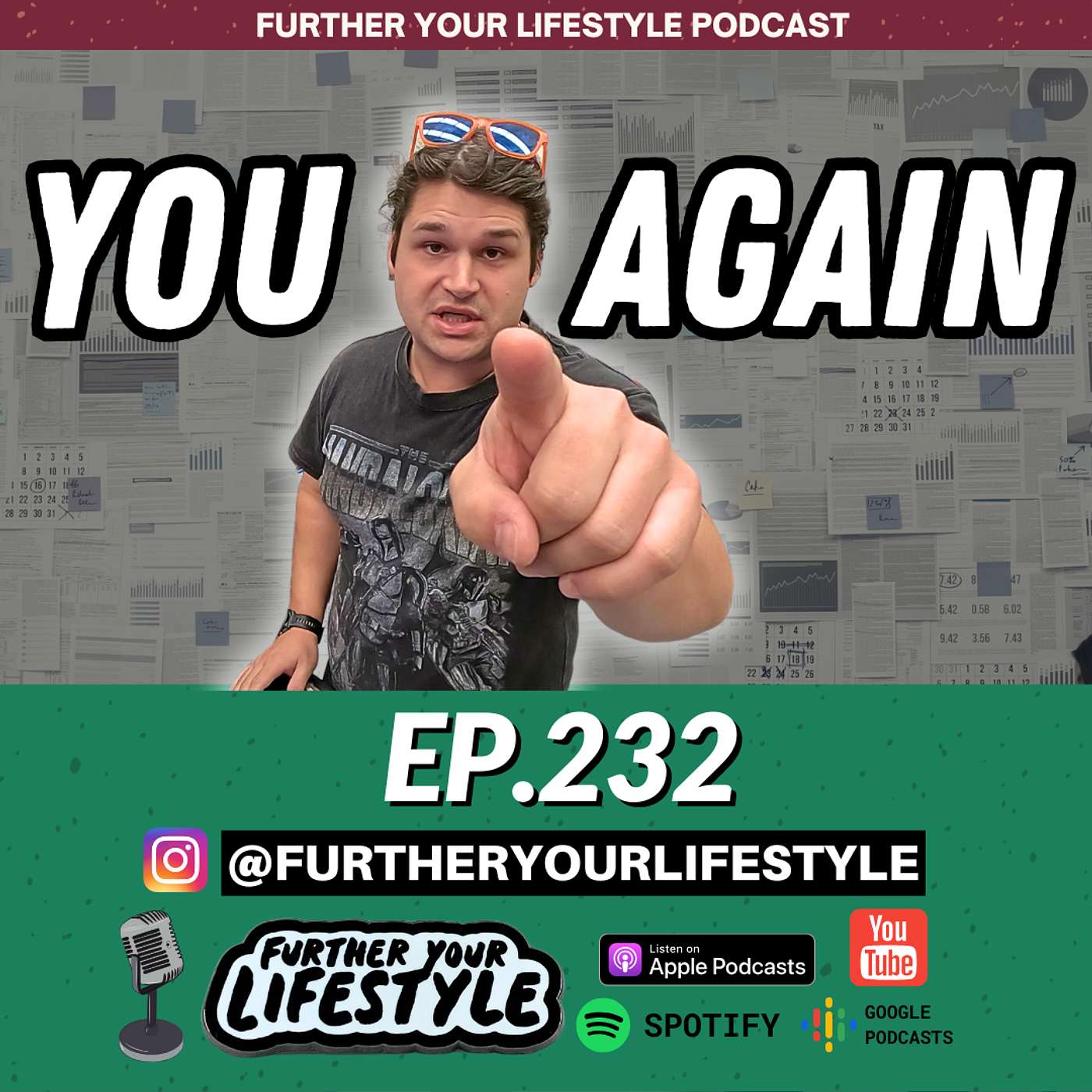 EP. 232 - Overcoming Self-Sabotage: You Are the Problem & the Solution | Further Your Lifestyle Podcast