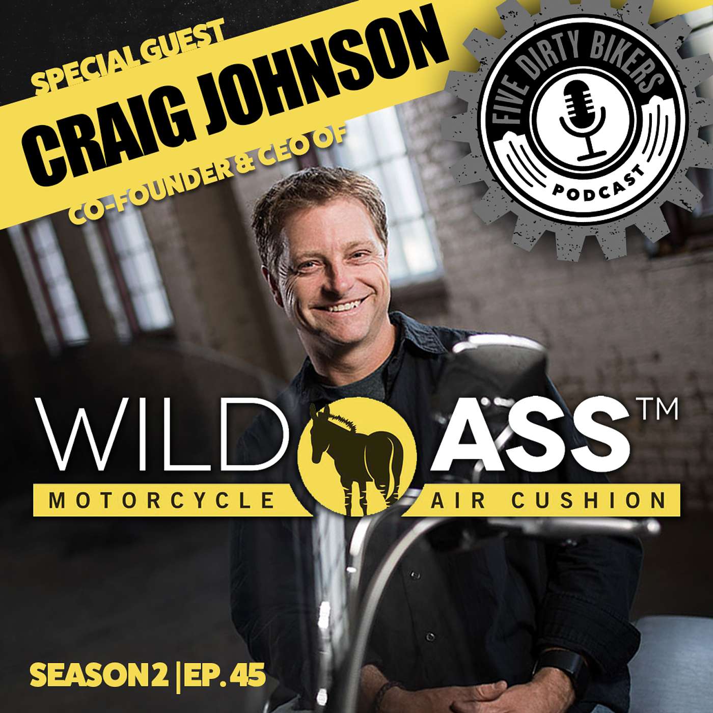FDB Season 2-Ep 45 Special guest Wild Ass Craig (Wild Ass Seats) episode artwork