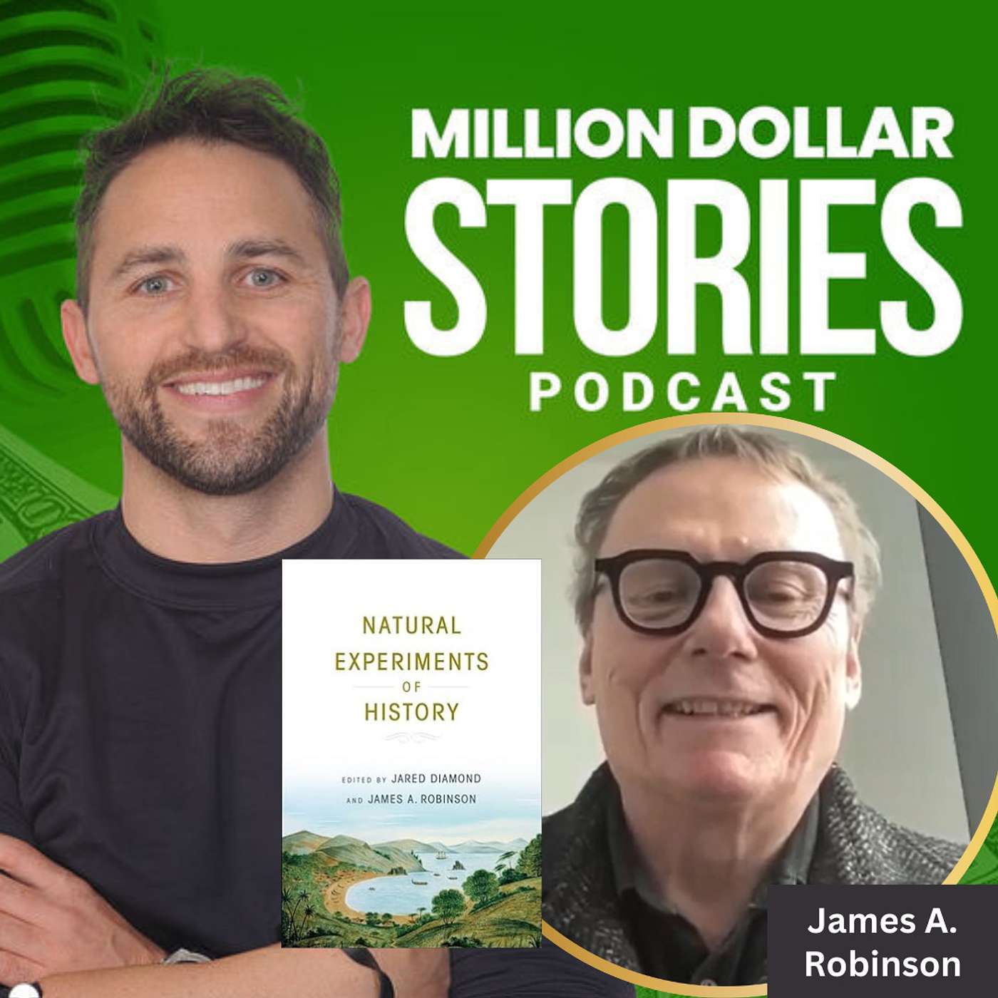 #060 - James A. Robinson (Natural Experiments of History) episode artwork