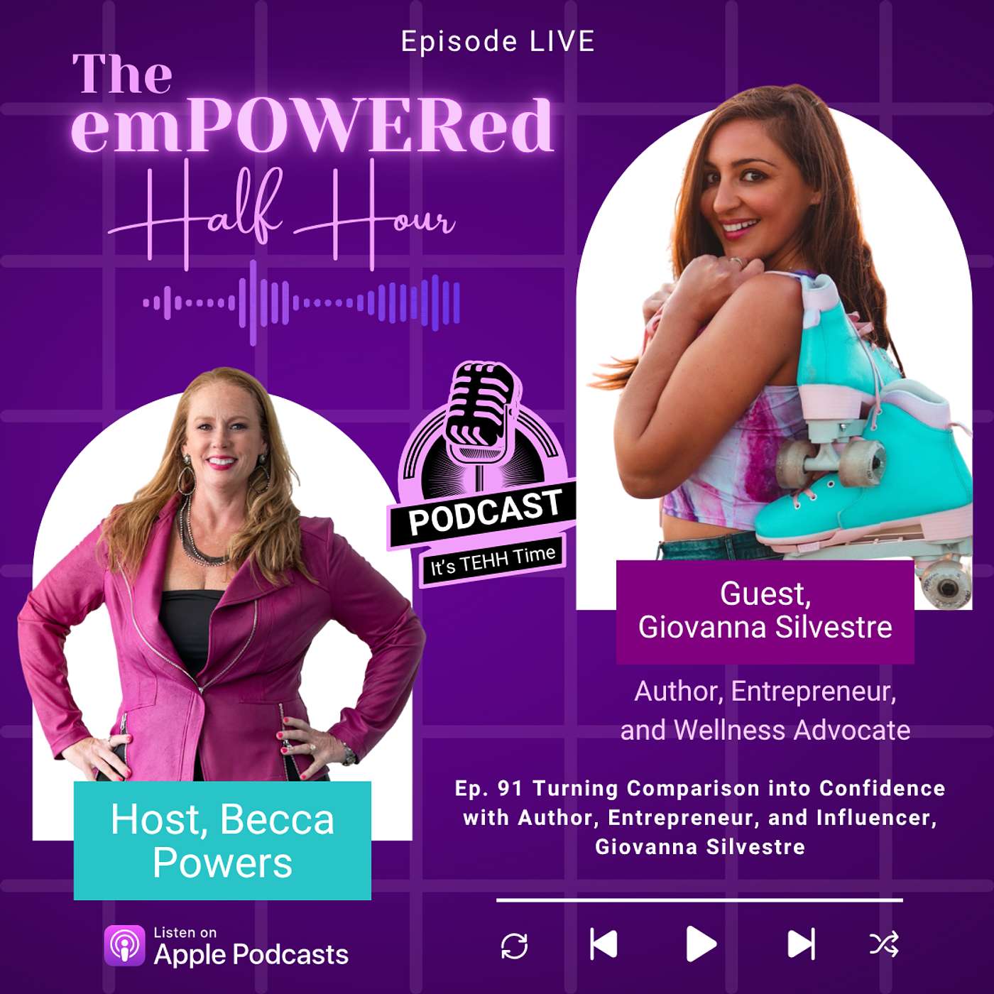 Turning Comparison into Confidence with Author, Entrepreneur, and Influencer, Giovanna Silvestre