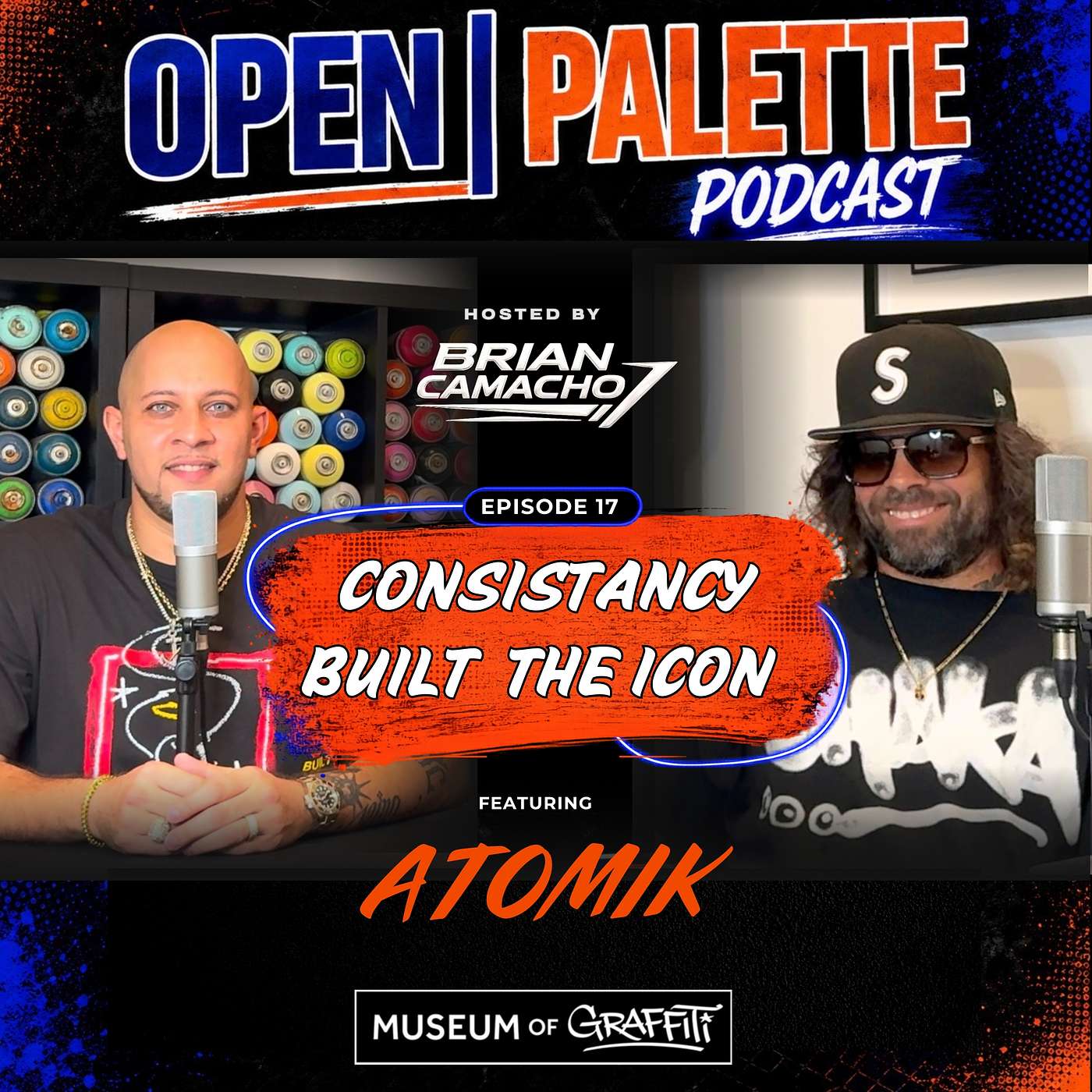 Consistency built the icon Featuring Atomik | Open Palette Podcast | Episode 17 episode artwork