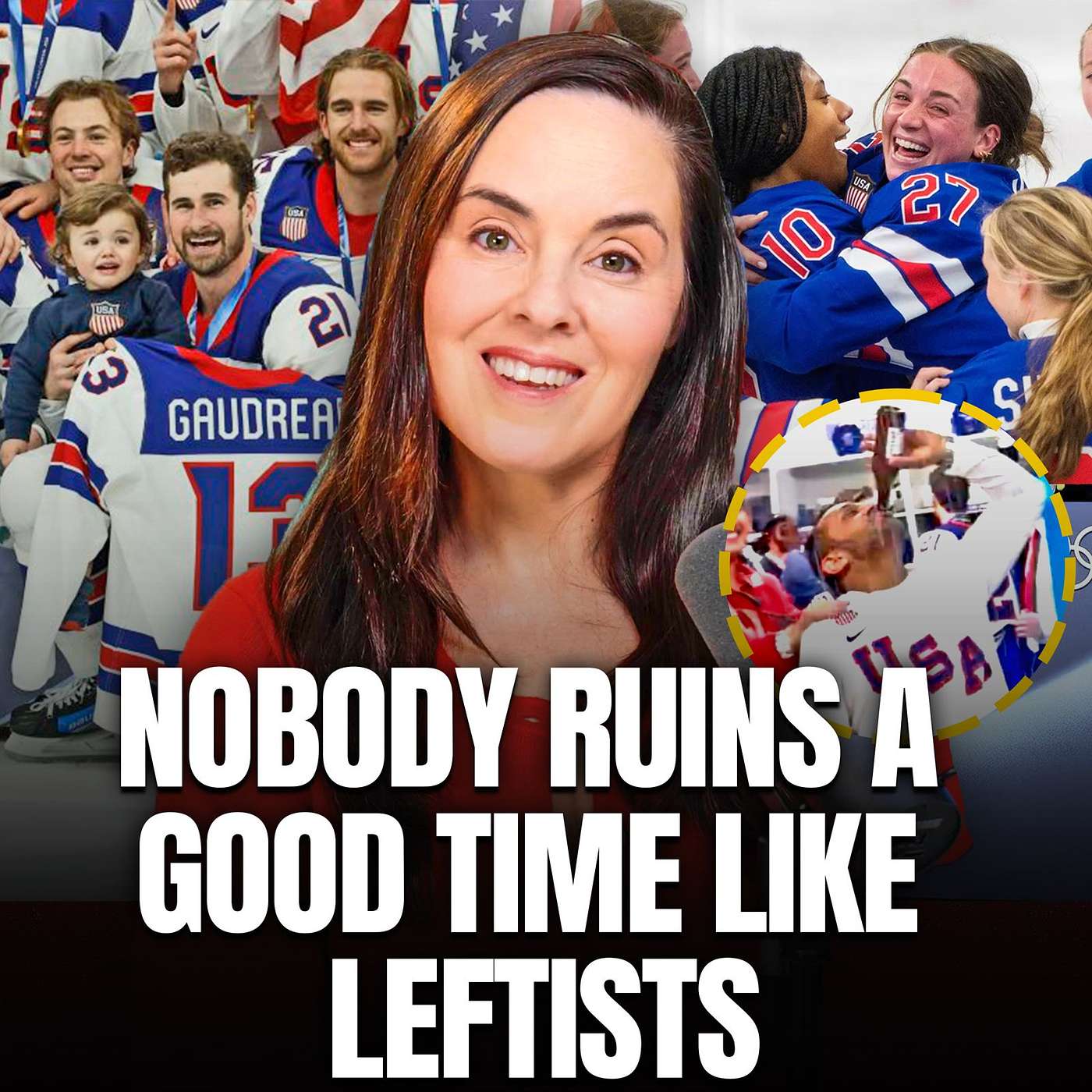 E292. America Wins Olympic Hockey Gold…Then Ruins It on Social Media - Dumpster Fire