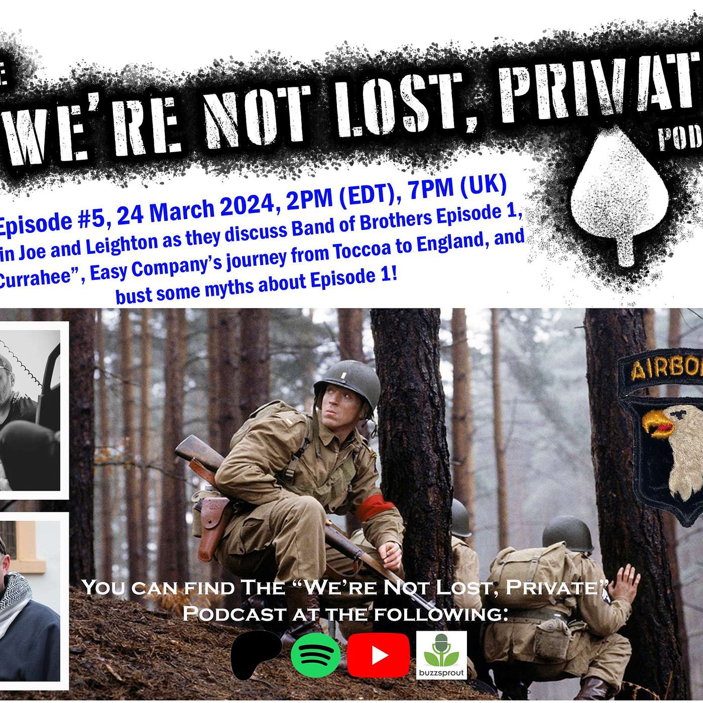 EP5 - Band of Brothers Episode 1 "Currahee" Discussion episode artwork