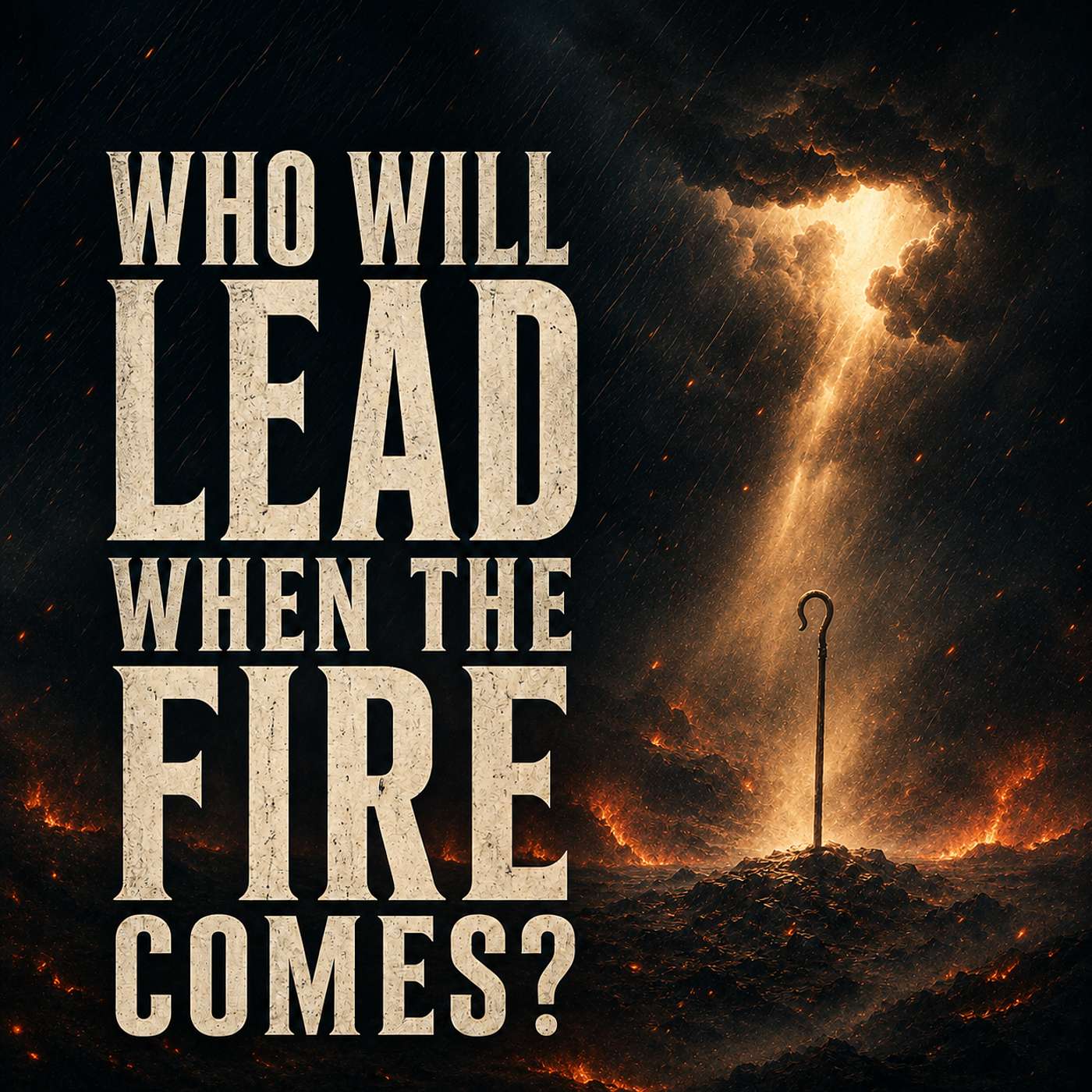 Who Will Lead When The Fire Comes? episode artwork