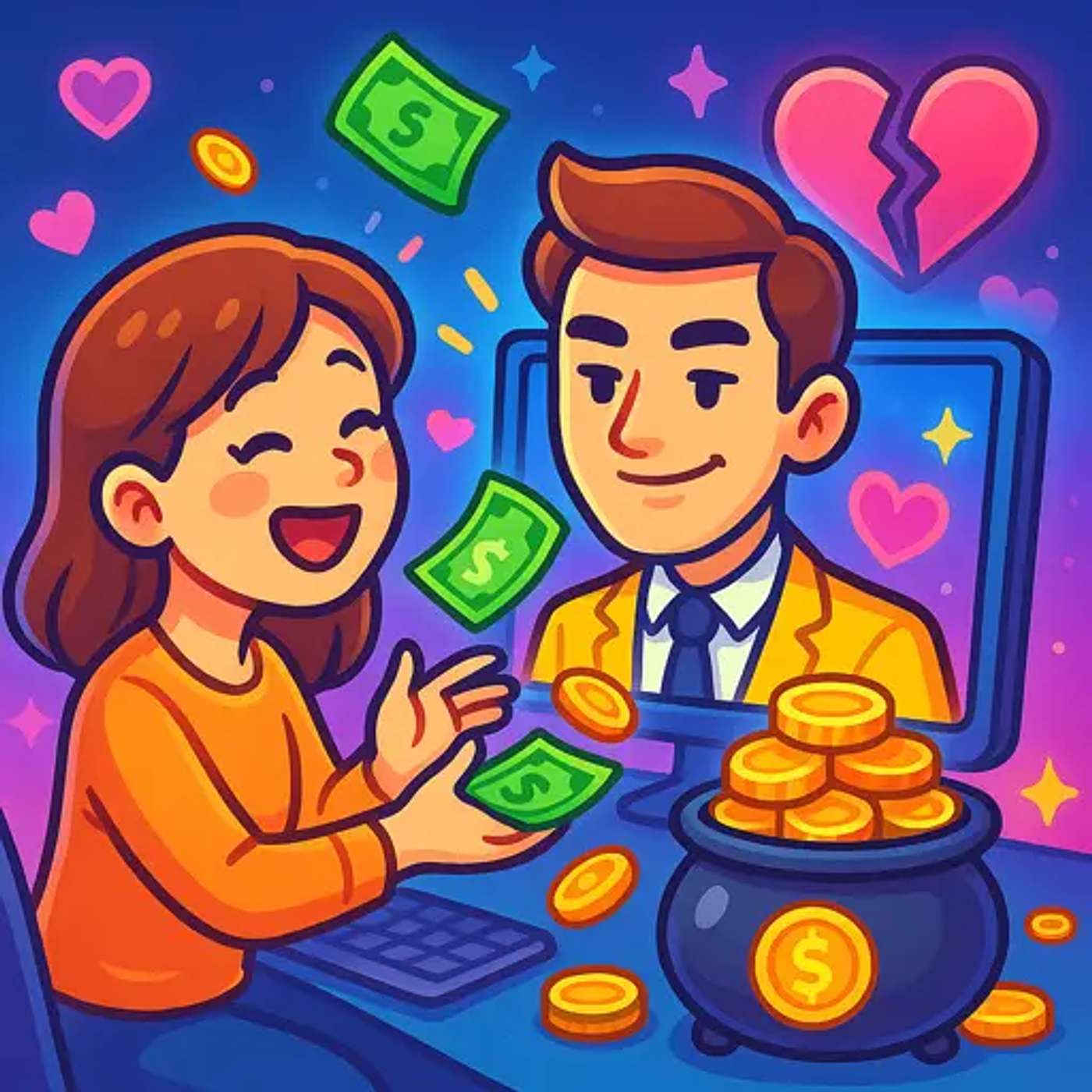 用钱买爱：打赏主播的后果 - Buying Love with Money: The Consequences of Tipping Streamers [HSK 4]