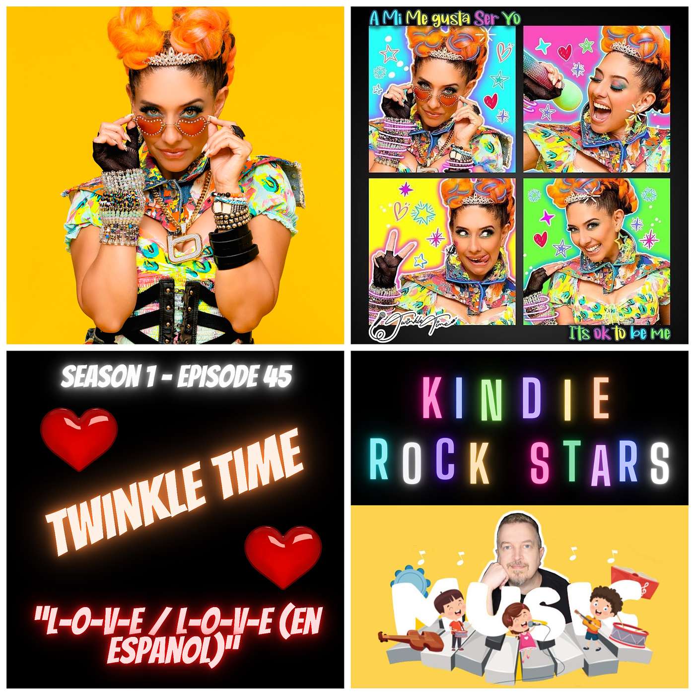 Ep 45 - TWINKLE TIME - L-O-V-E / L-O-V-E (En Espanol)