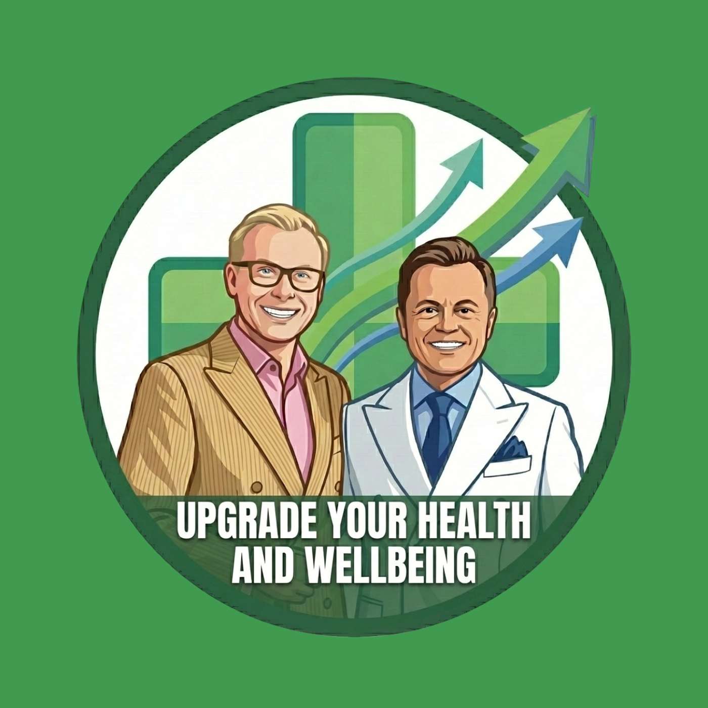 Upgrade your health and wellbeing podcast artwork