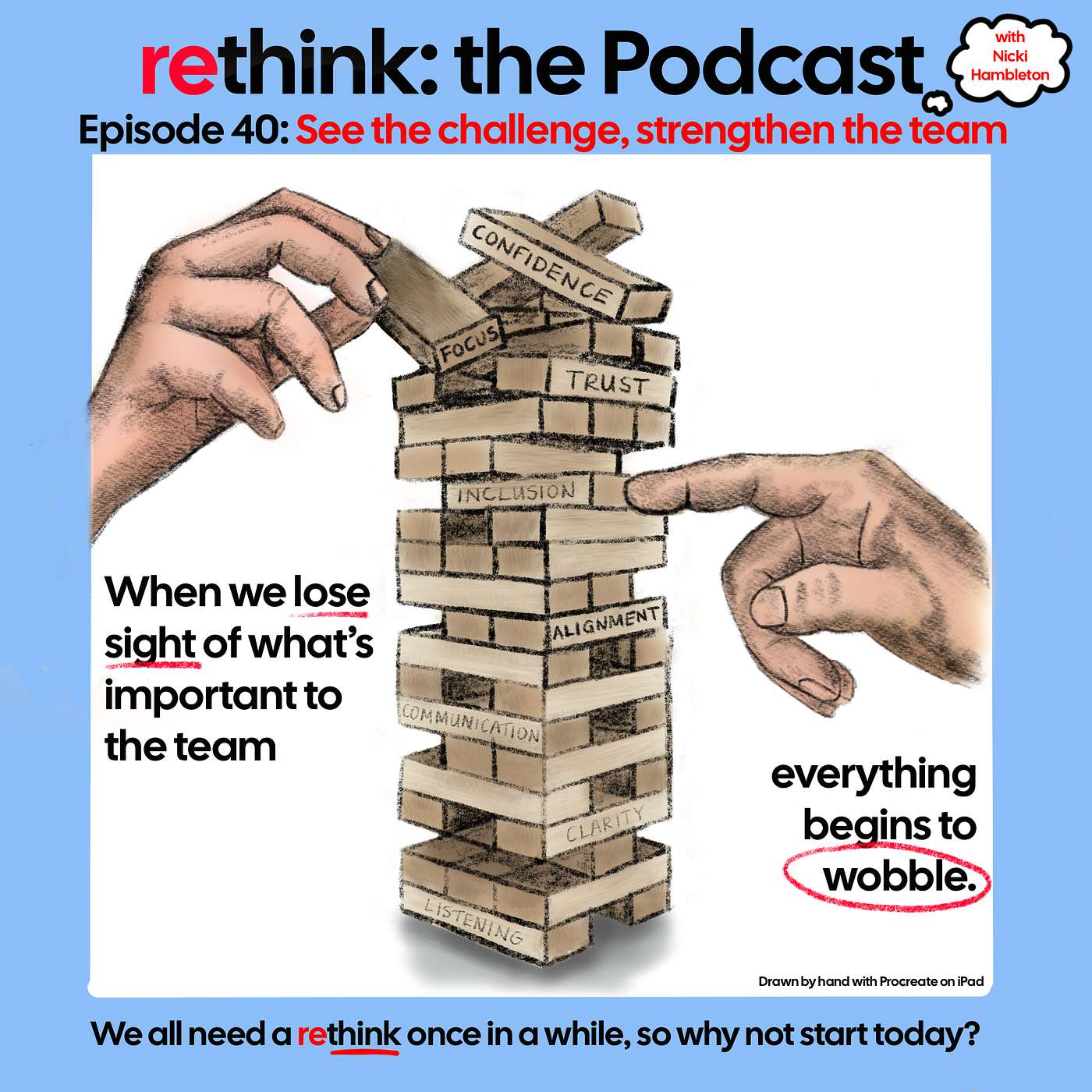 Episode 40: See the Challenge, Strengthen the Team Episode 40: See the Challenge, Strengthen the Team