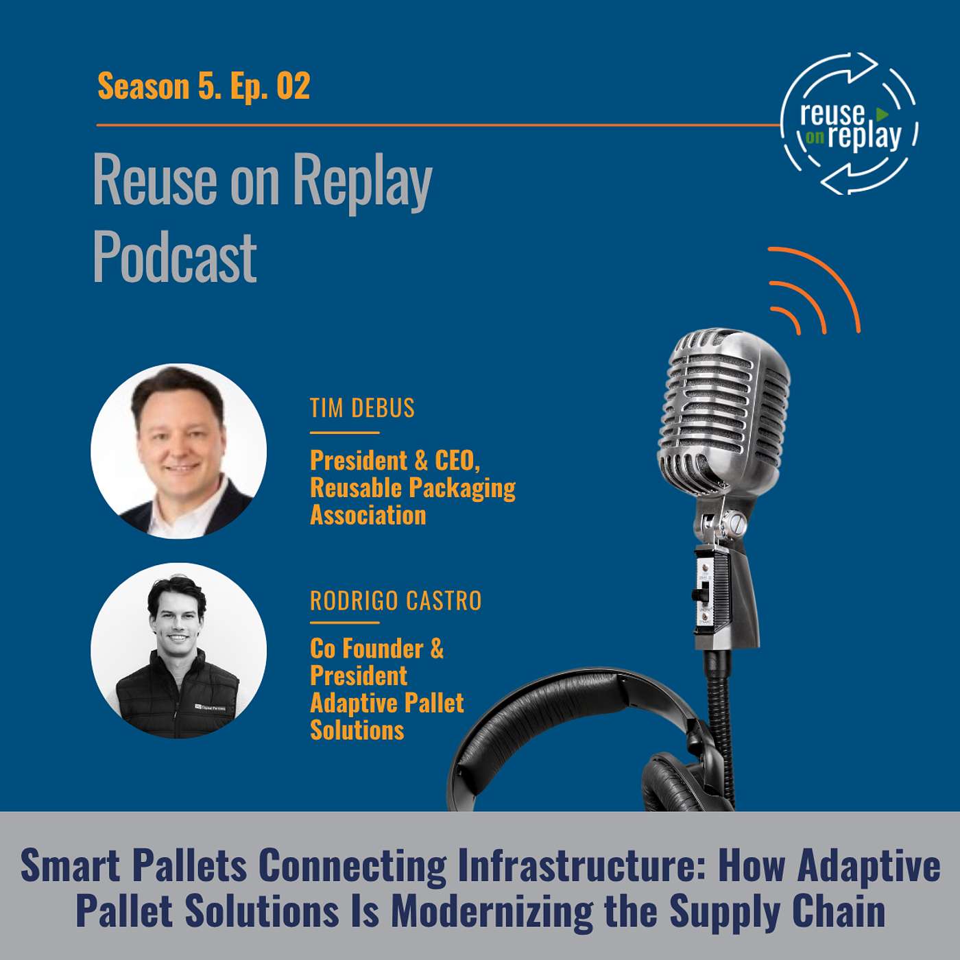 Smart Pallets Connecting Infrastructure:  How Adaptive Pallet Solutions Is Modernizing the Supply Chain episode artwork