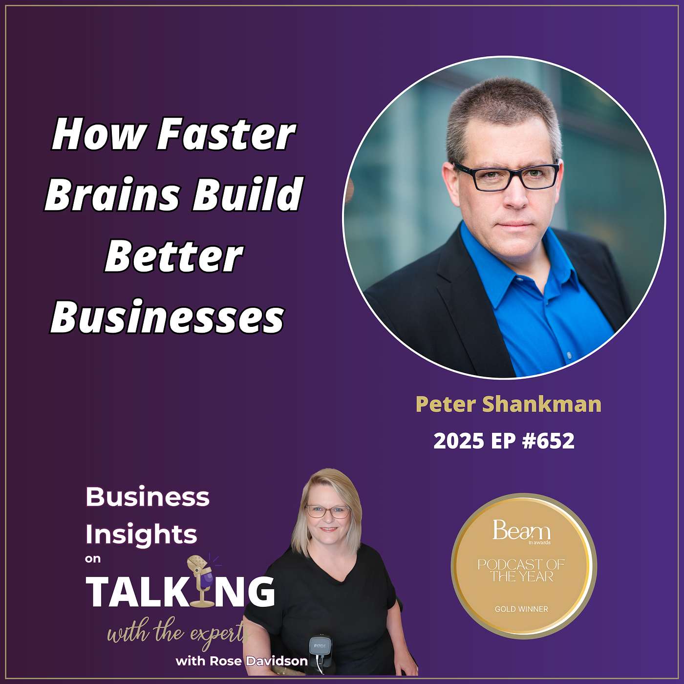 #652 How Faster Brains Build Better Businesses with Peter Shankman #652 How Faster Brains Build Better Businesses with Peter Shankman