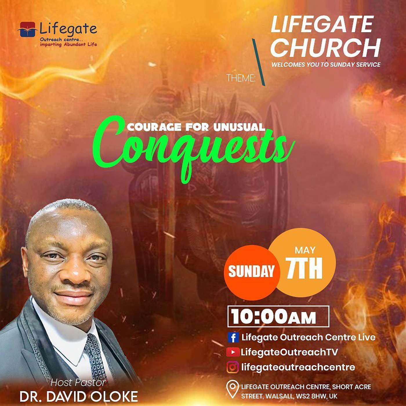 Courage for Unusual Exploits - Lifegate Church - 7.5.23 episode artwork