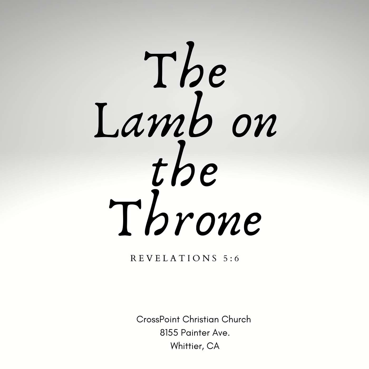 The Lamb on the Throne