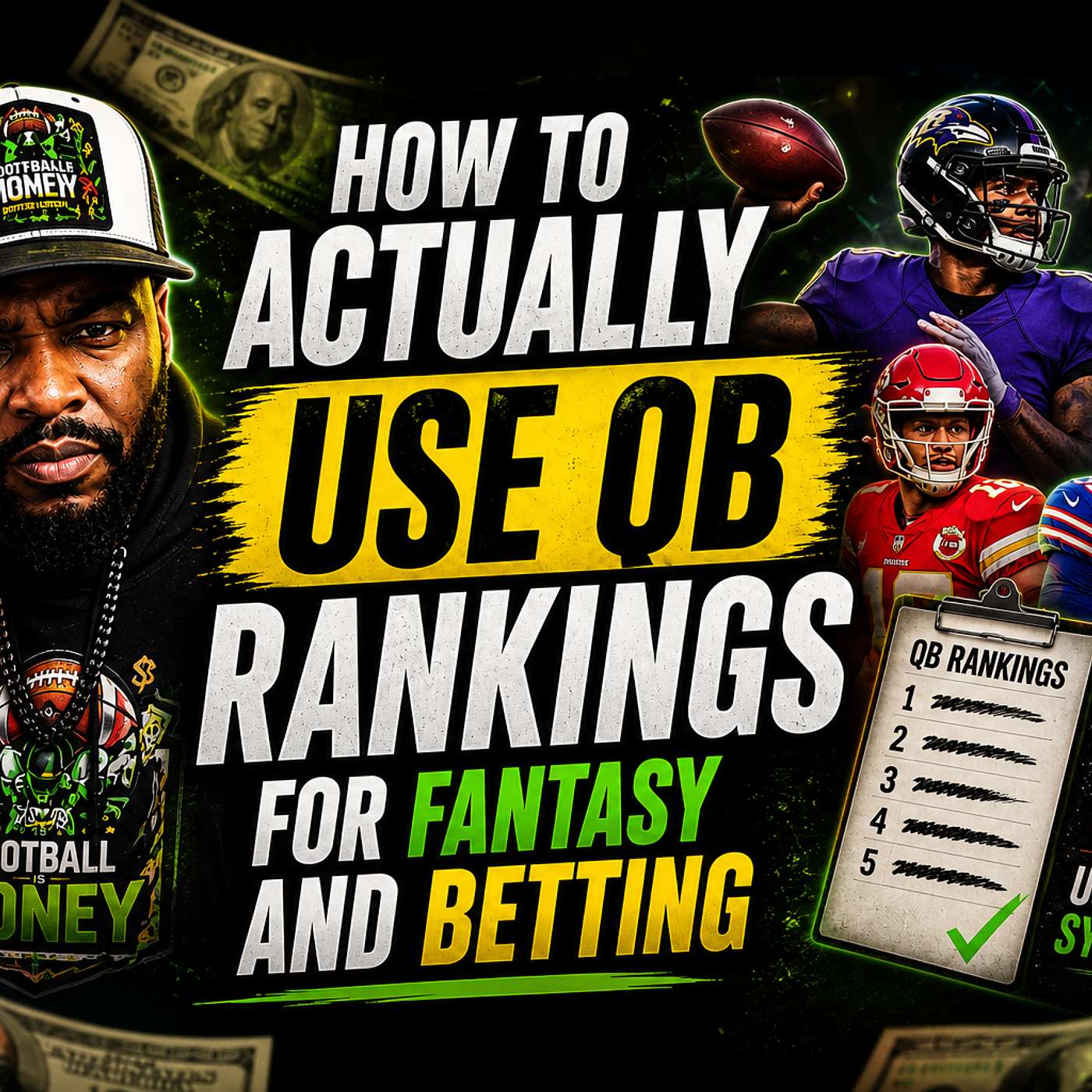 You’re Using QB Rankings Wrong (Fantasy & Betting Guide) episode artwork