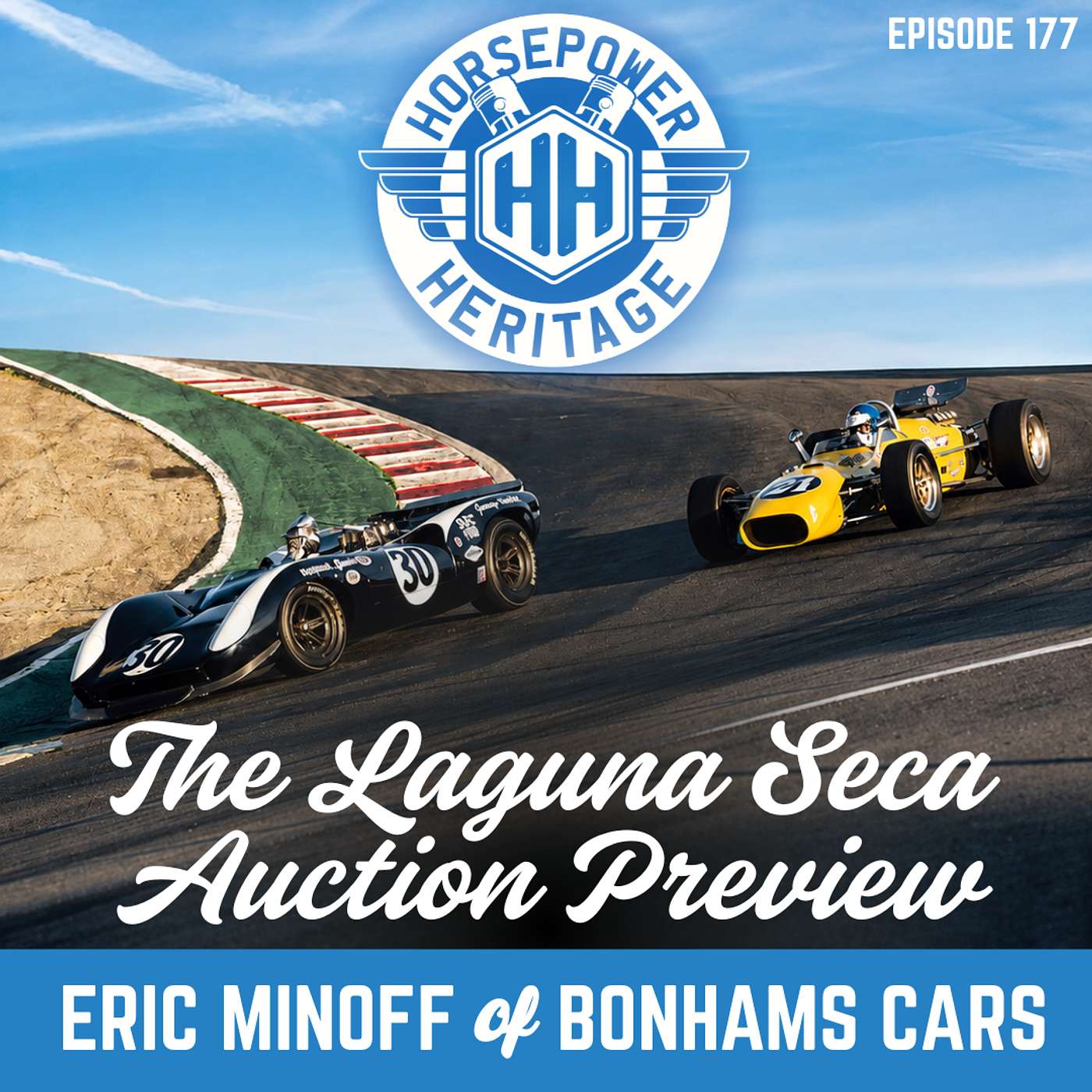 The 2026 Laguna Seca Auction Preview! with Eric Minoff of Bonhams Cars episode artwork