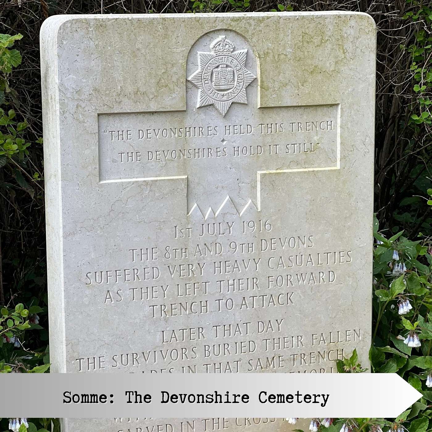 Walking the Somme: The Devonshire Cemetery