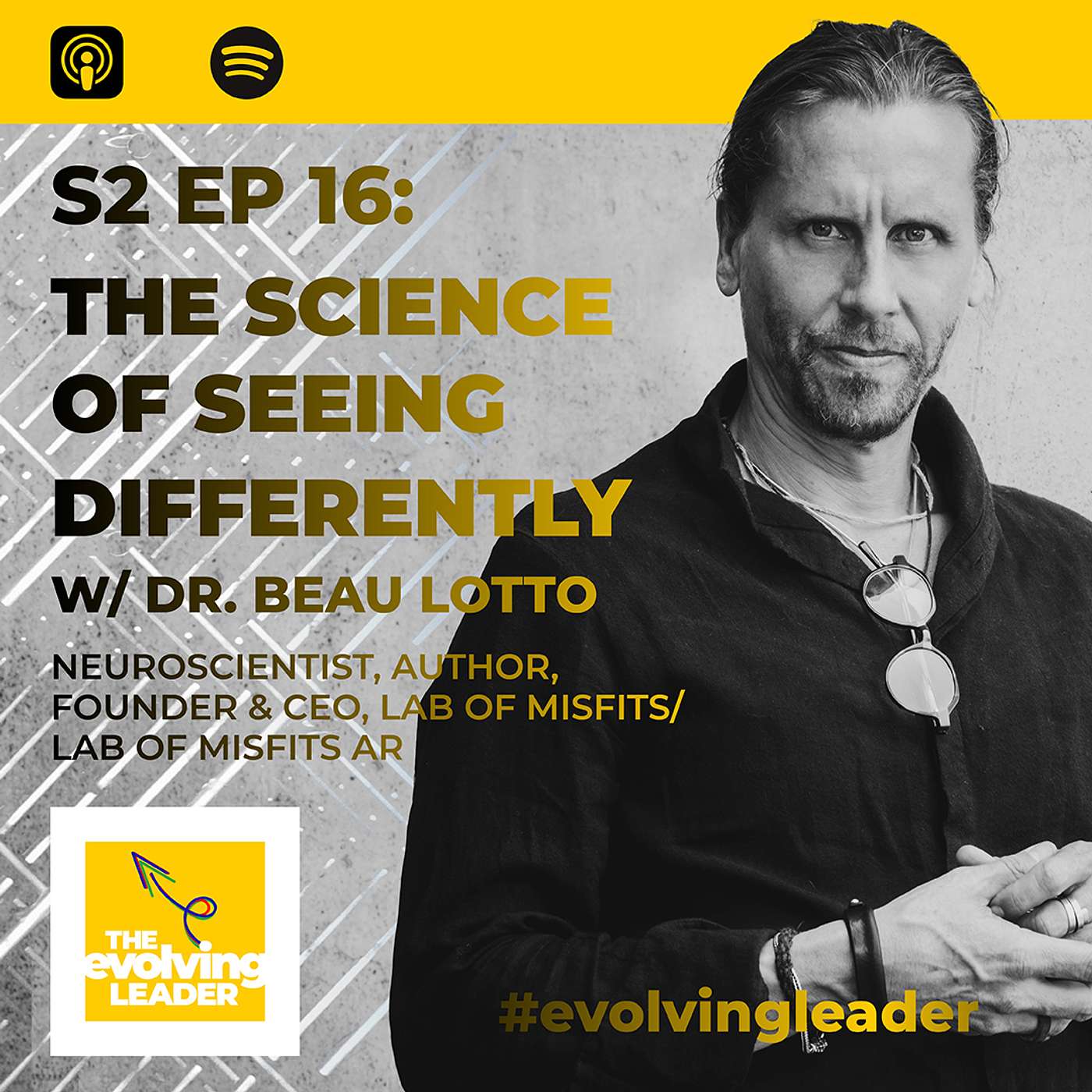 cover of episode The Science of Seeing Differently with Dr Beau Lotto