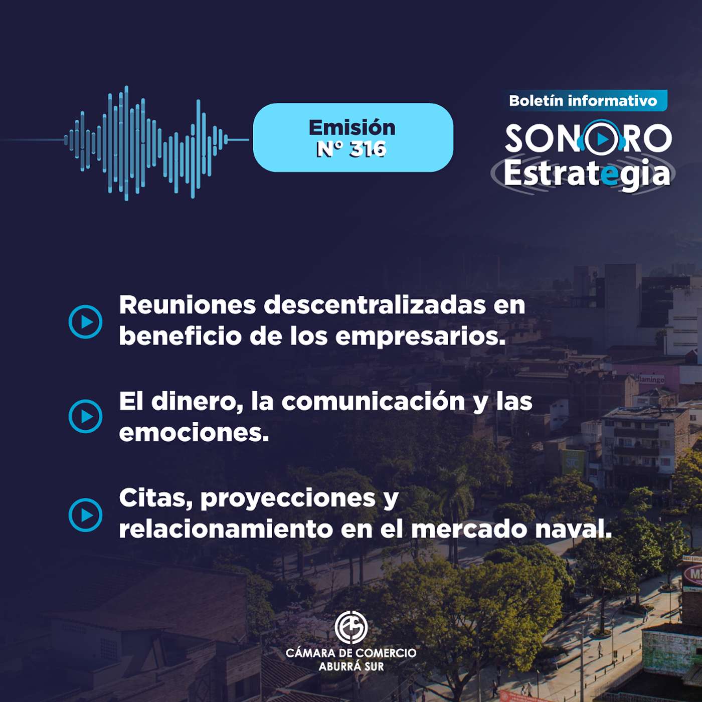 Boletín Sonoro Estrategia N°316 – marzo 14 de 2025 episode artwork
