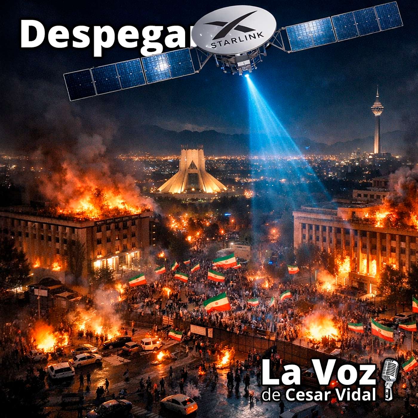 Despegamos: Arde Irán: revueltas sangrientas, sanciones económicas y operaciones encubiertas - 13/01/26