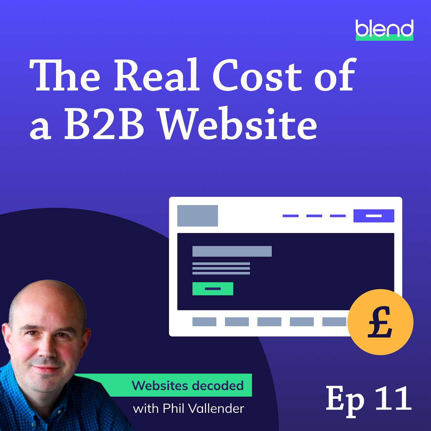 cover of episode The REAL Cost of a B2B Website