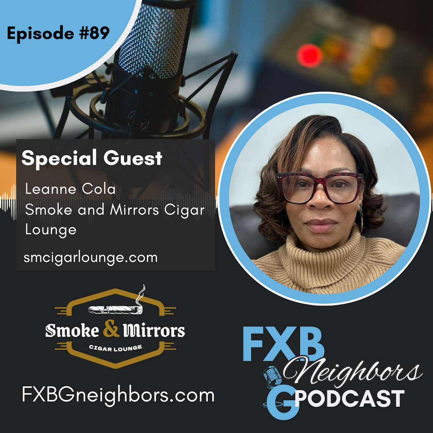 EP #89 Creating Smoke And Mirrors: An Inclusive Cigar Lounge In Downtown Fredericksburg episode artwork