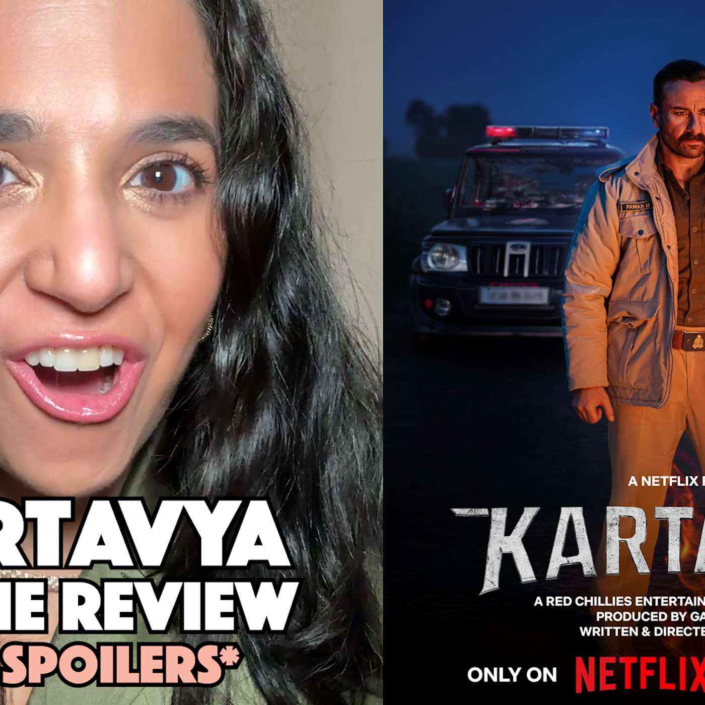 "Kartavya" Movie Spoiler Free Review, Netflix episode artwork