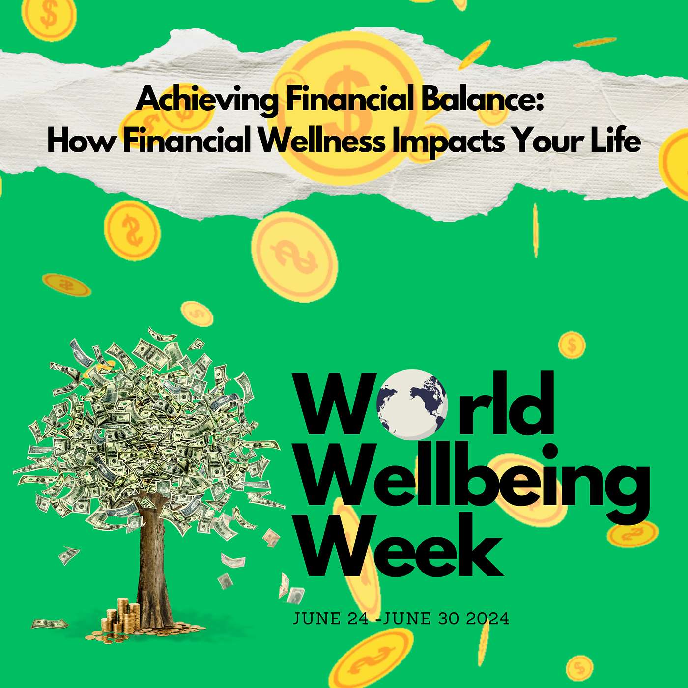 Achieving Financial Balance: How Financial Wellness Impacts Your Life. 7 Day Program for World Wellbeing Week. Day 5 episode artwork