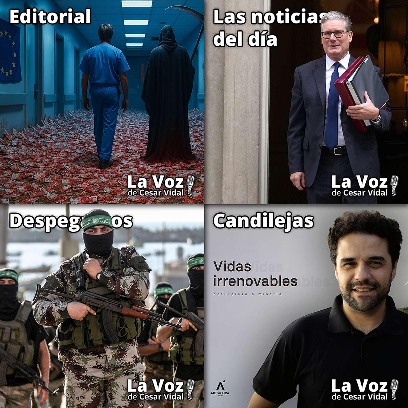 Programa Completo de La Voz de César Vidal - 17/10/25