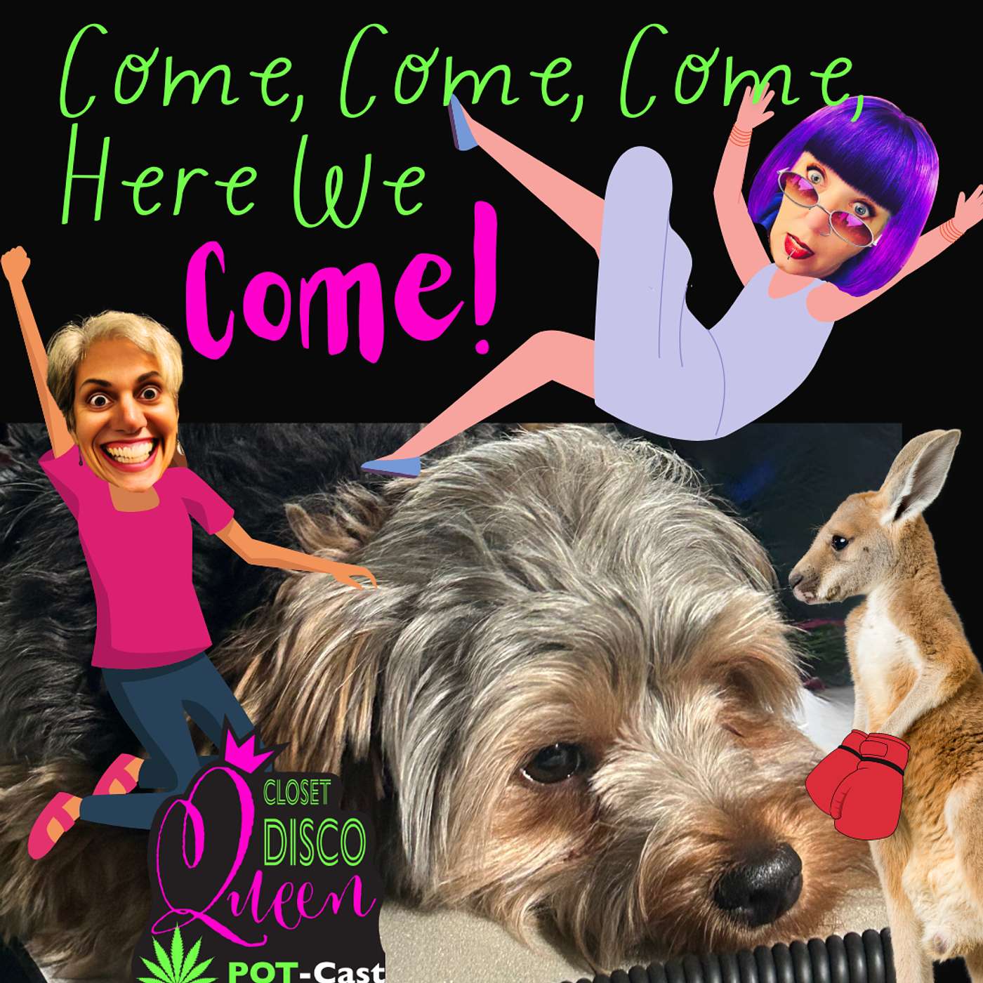 Cannabis, Hot Flashes & Hell-Raising for Women Over 50 | Come, Come, Come, Here We Come . . . . episode artwork