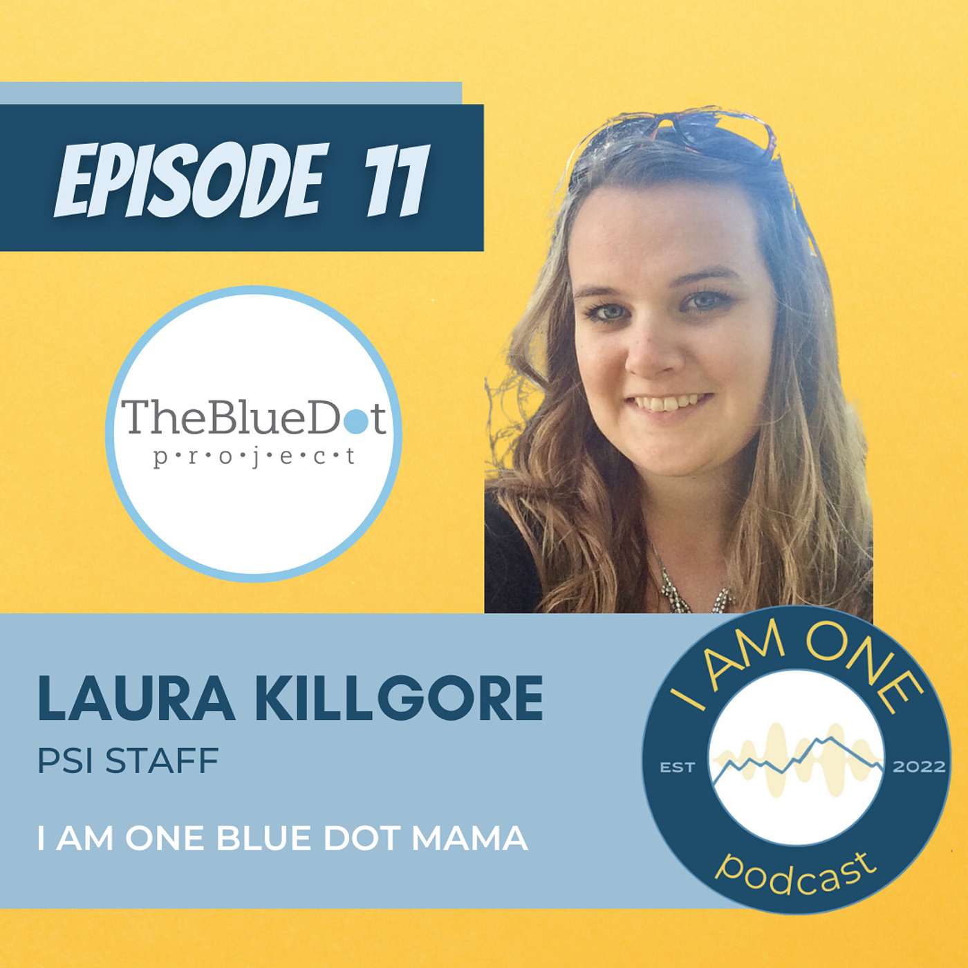 LAURA KILLGORE: I AM ONE Blue Dot Mama featuring: The Blue Dot Project (PPOCD) episode artwork