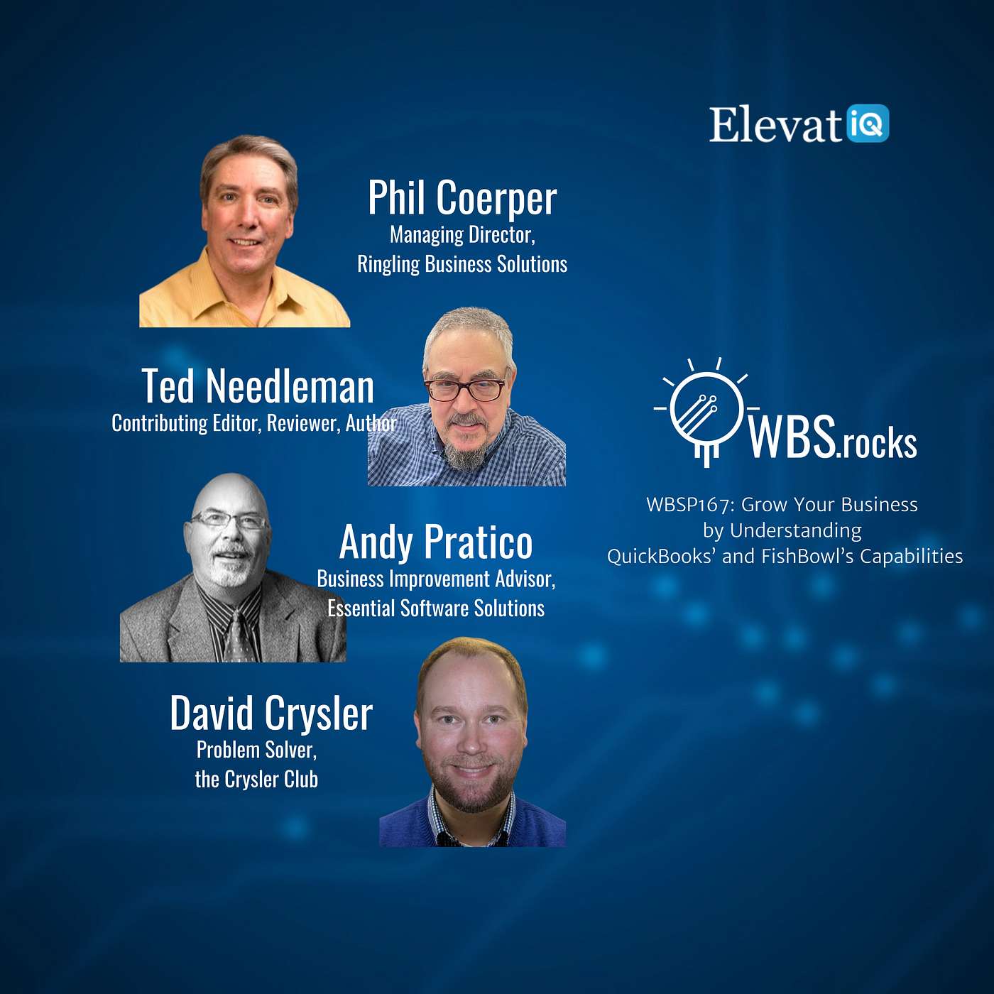 WBSP167: Grow Your Business by Understanding QuickBooks’ and FishBowl’s Capabilities, an Objective Panel Discussion and Weekly Digital Transformation News Stories