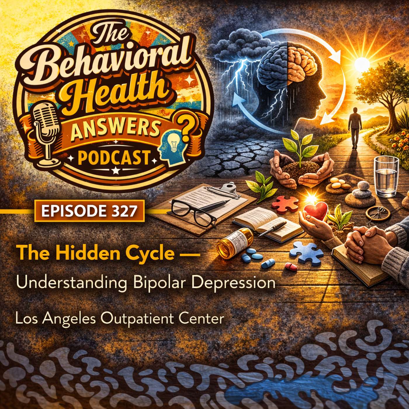 Episode 327: The Hidden Cycle - Understanding Bipolar Depression | Los Angeles Outpatient Center episode artwork